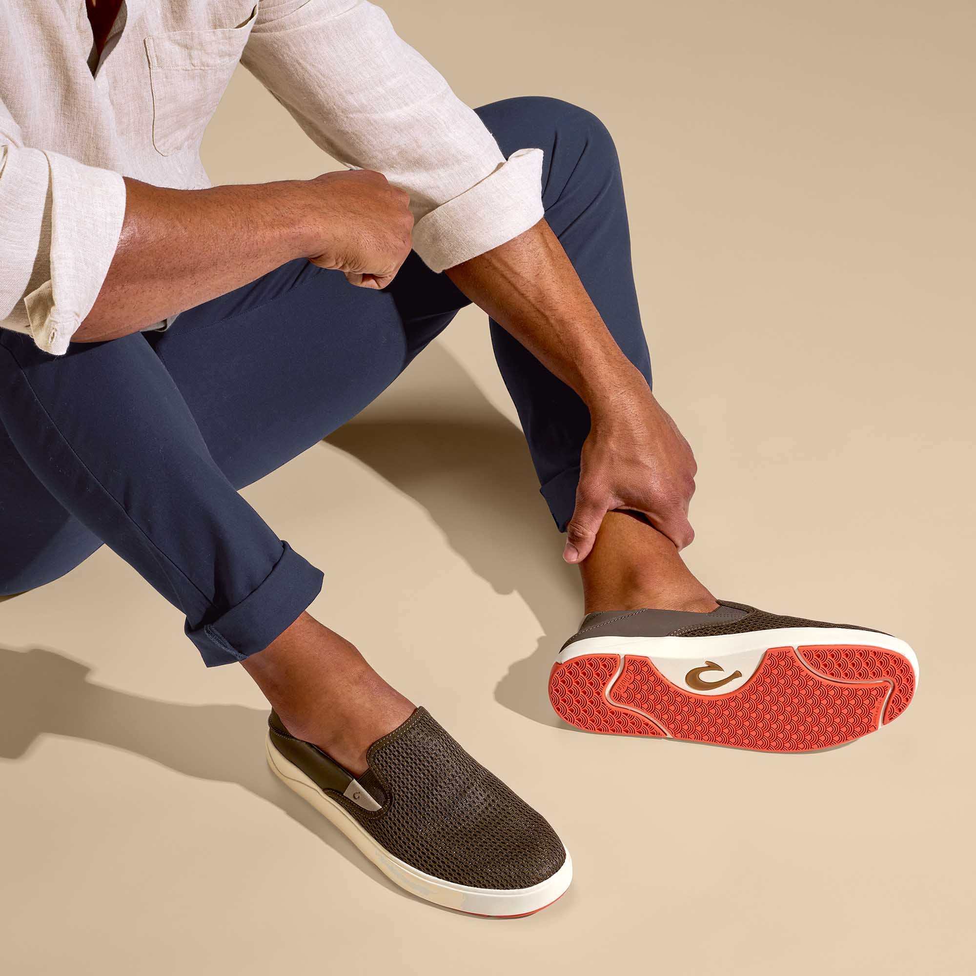 Lae'ahi Men's Slip-On Sneakers - Kona - Image 5
