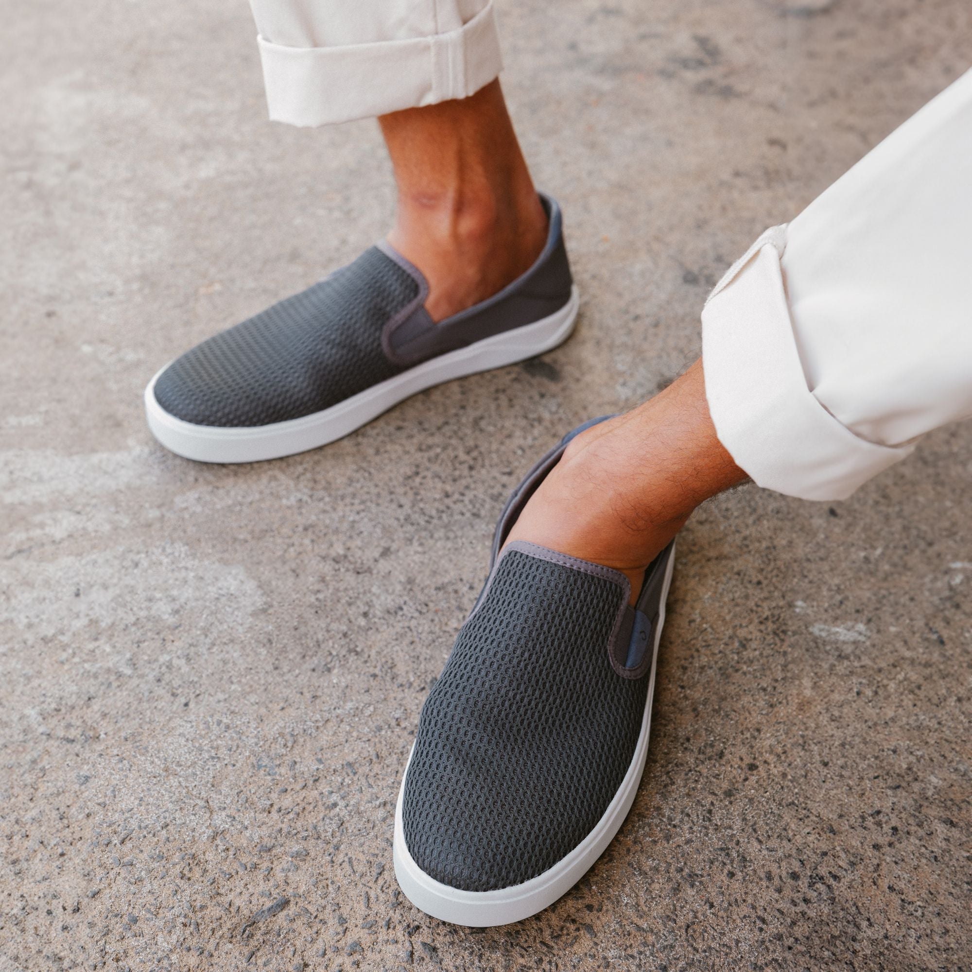 Lae'ahi Men's Slip-On Sneakers - Pavement - Image 2