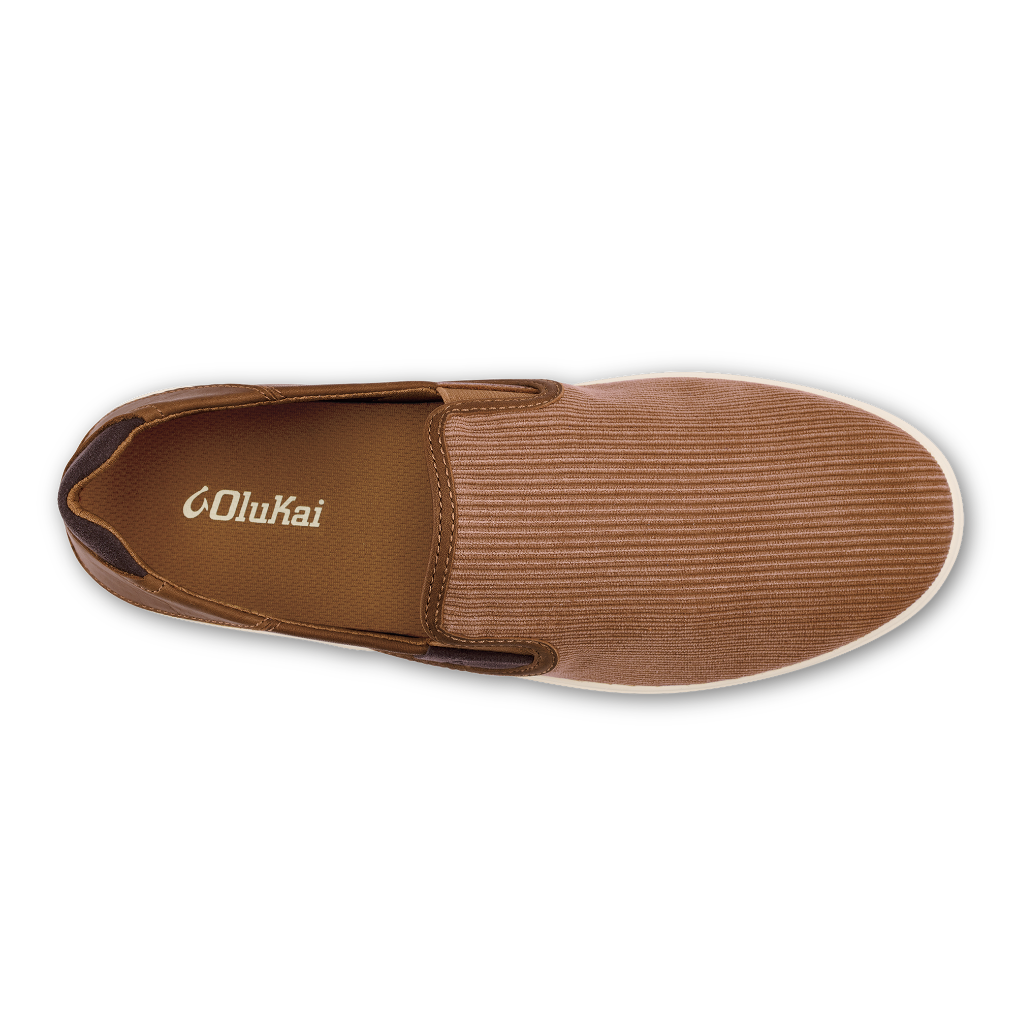Lae'ahi Kapa Men's Slip-On Sneakers - Tan / Dark Wood - Image 6