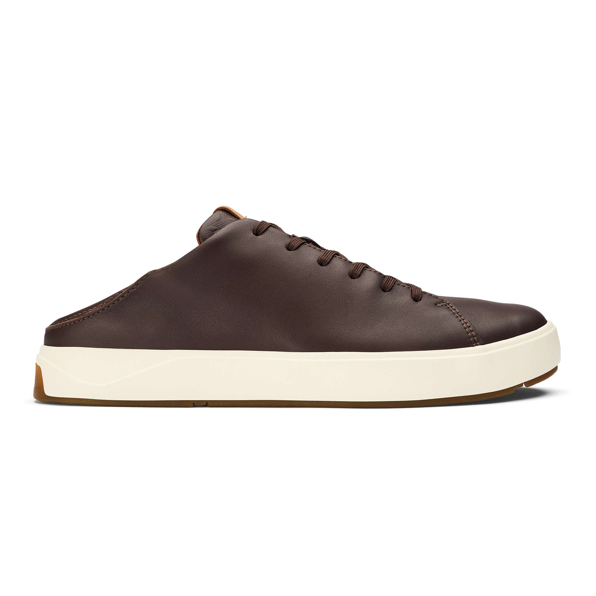 Lae'ahi L 'Ili Men's Leather Sneakers - Dark Java - Image 3