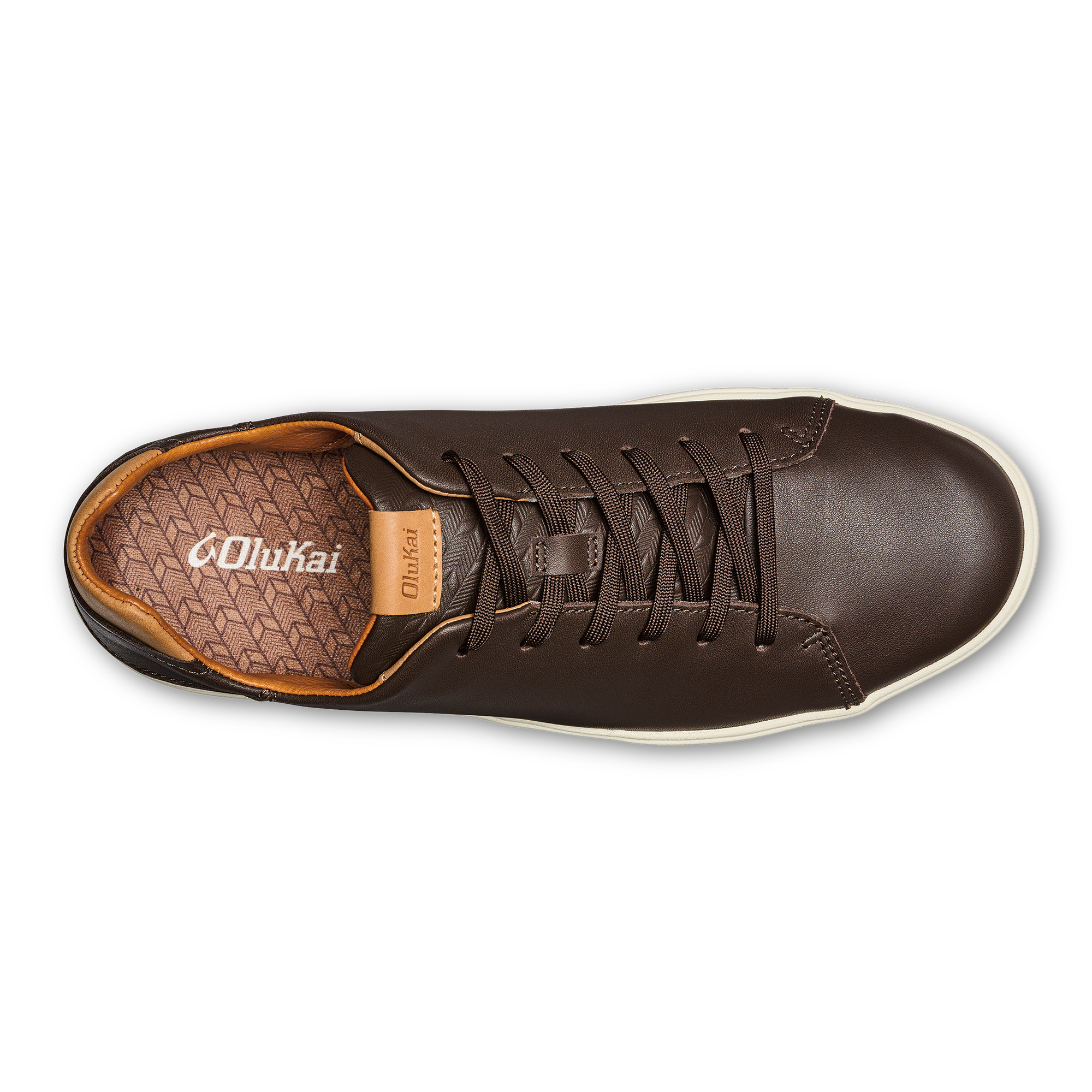 Lae'ahi L 'Ili Men's Leather Sneakers - Dark Java - Image 8