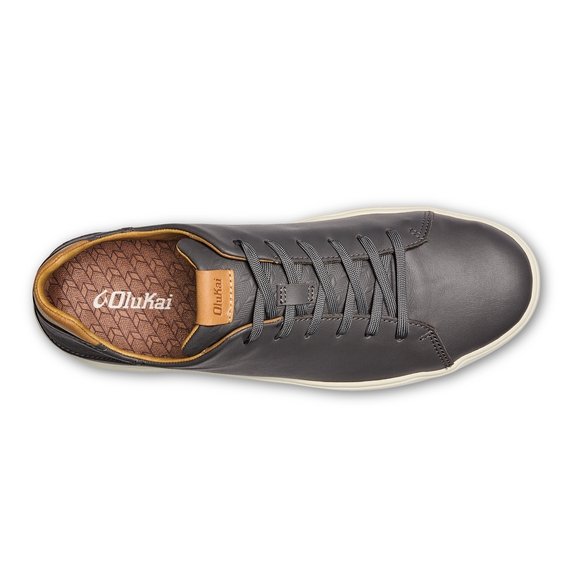 Lae'ahi L 'Ili Men's Leather Sneakers - Stone - Image 7