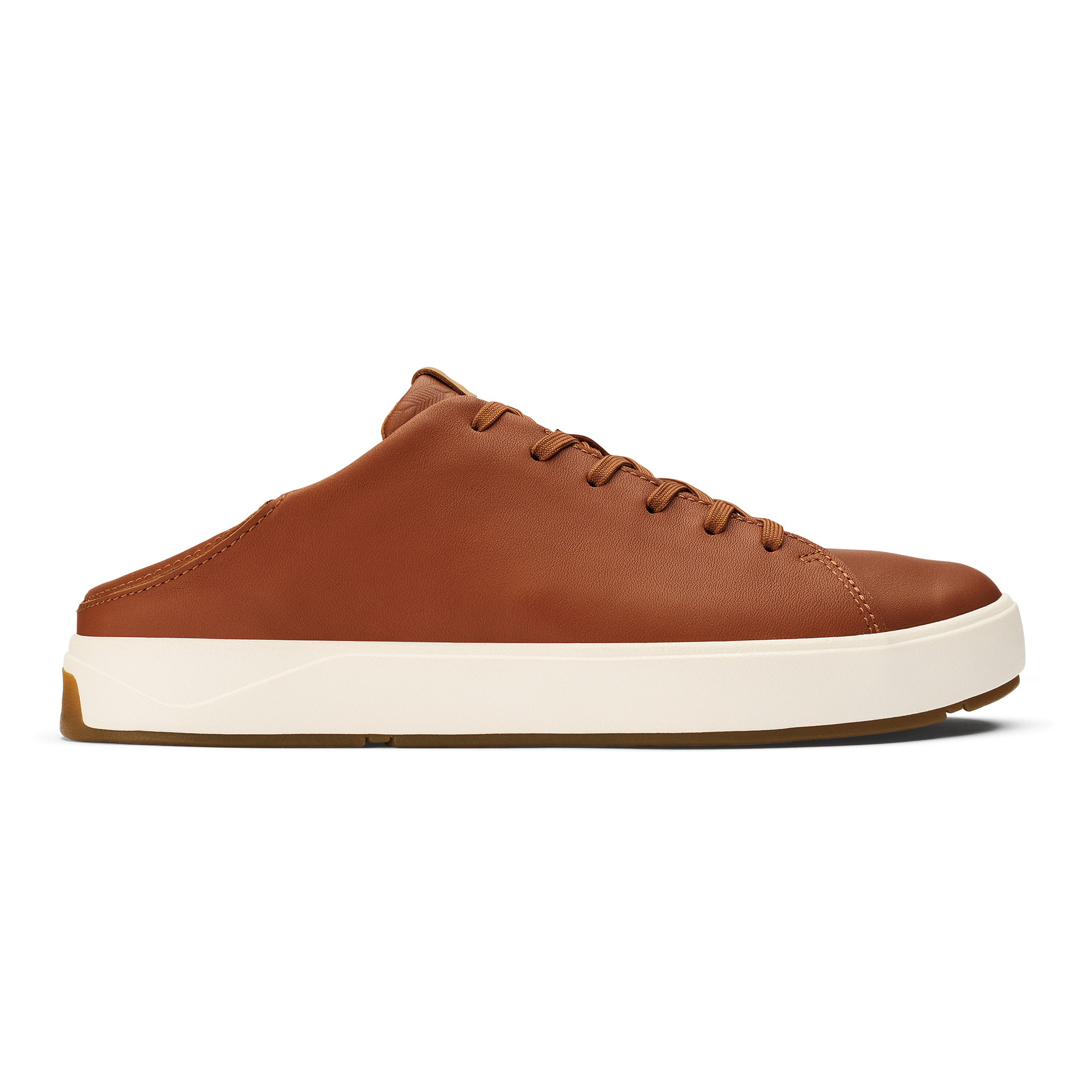Lae'ahi L 'Ili Men's Leather Sneakers - Kukui Brown - Image 4