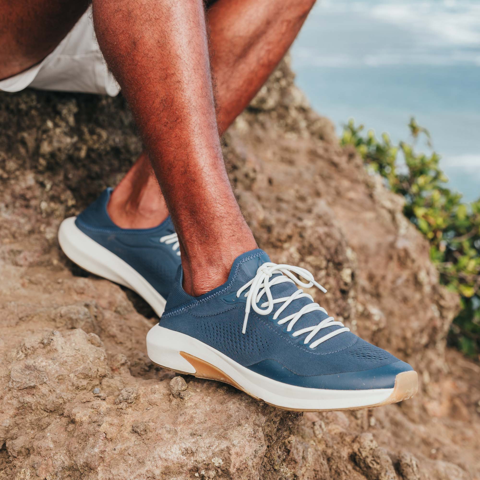 Ka holo Men's Athletic Trainer Shoes - Moonlit Ocean - Image 4