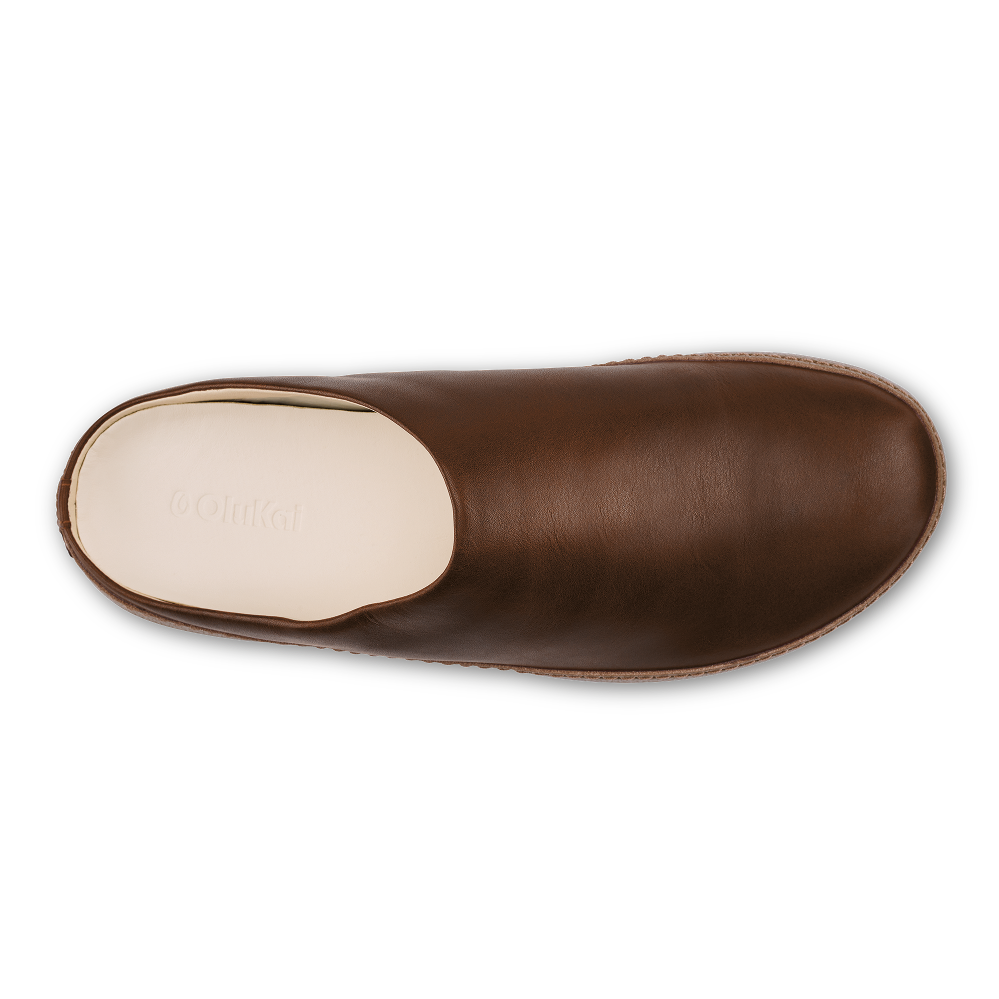 H mani Men's Leather Mules - Toffee / Tan - Image 9