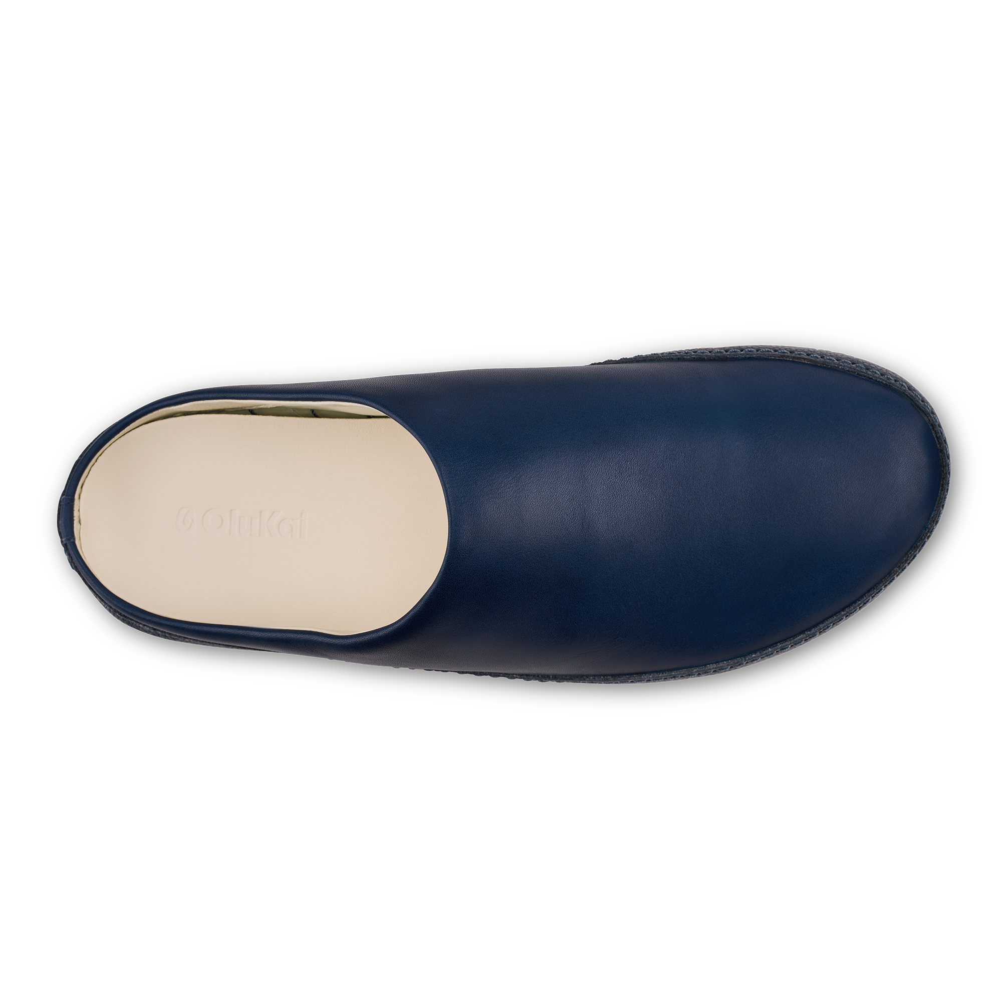 H mani Men's Leather Mules - Mist - Image 6
