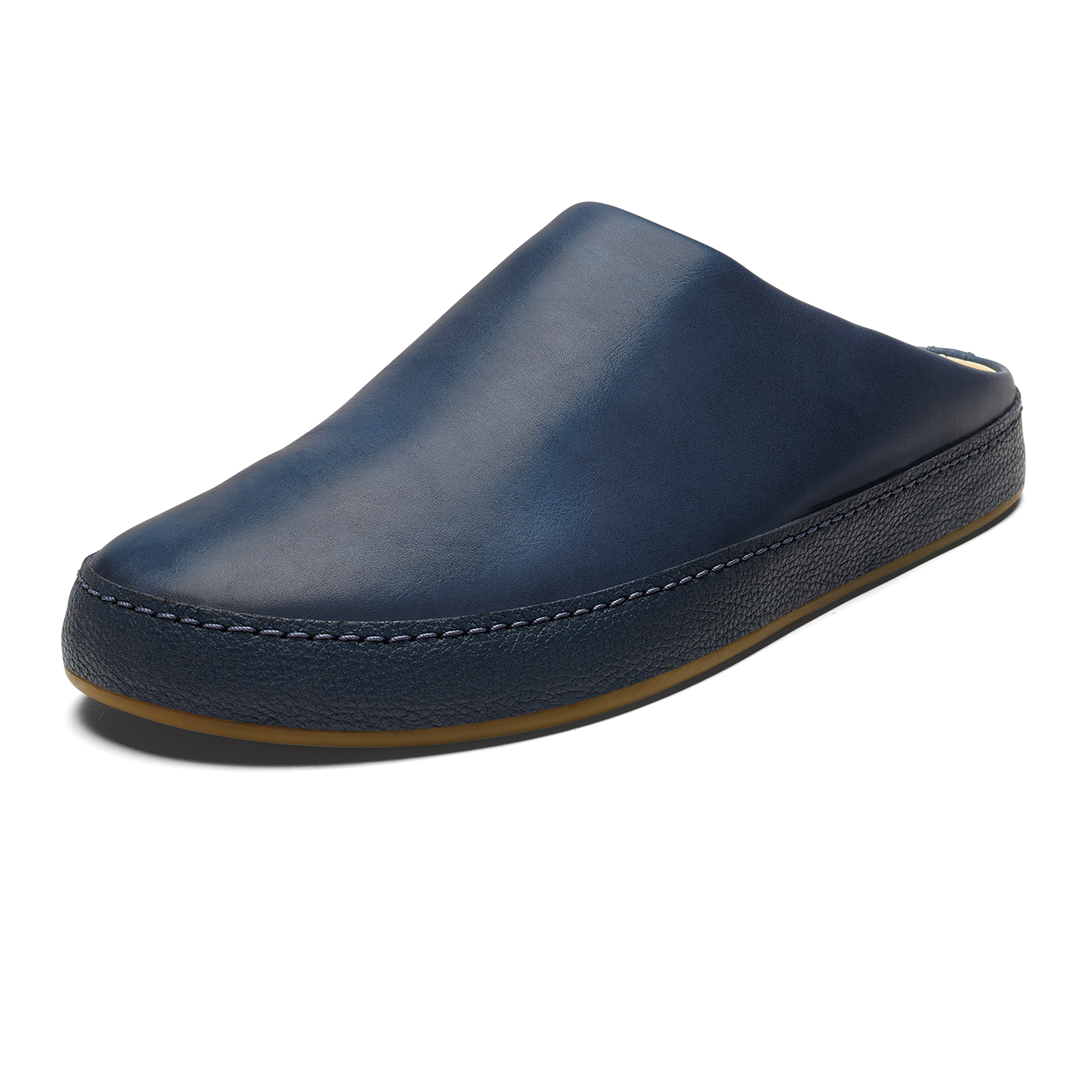 H mani Men's Leather Mules - Mist - Image 5