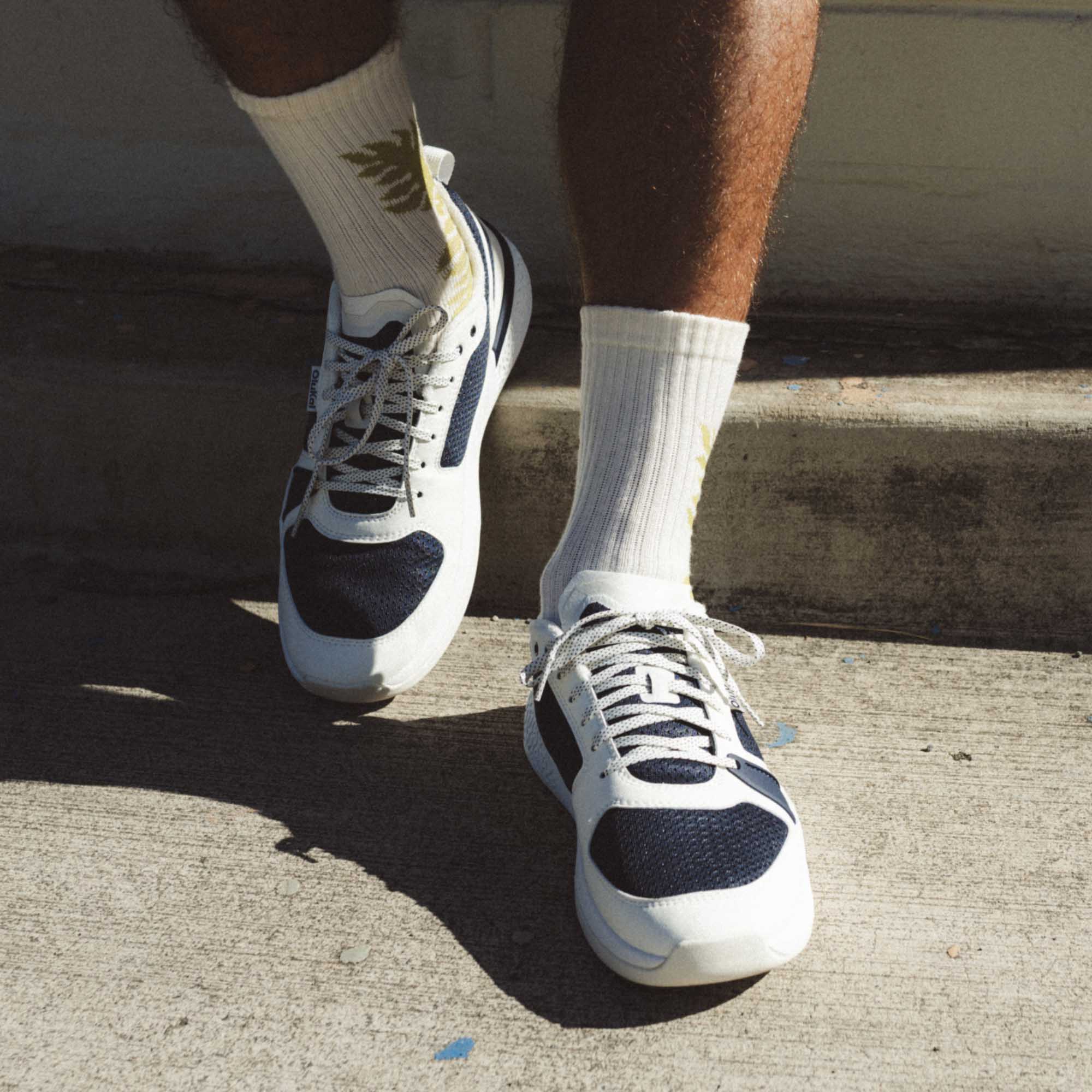 'Anau Men's Pickleball Shoes - Mood Indigo / Bright White - Image 7