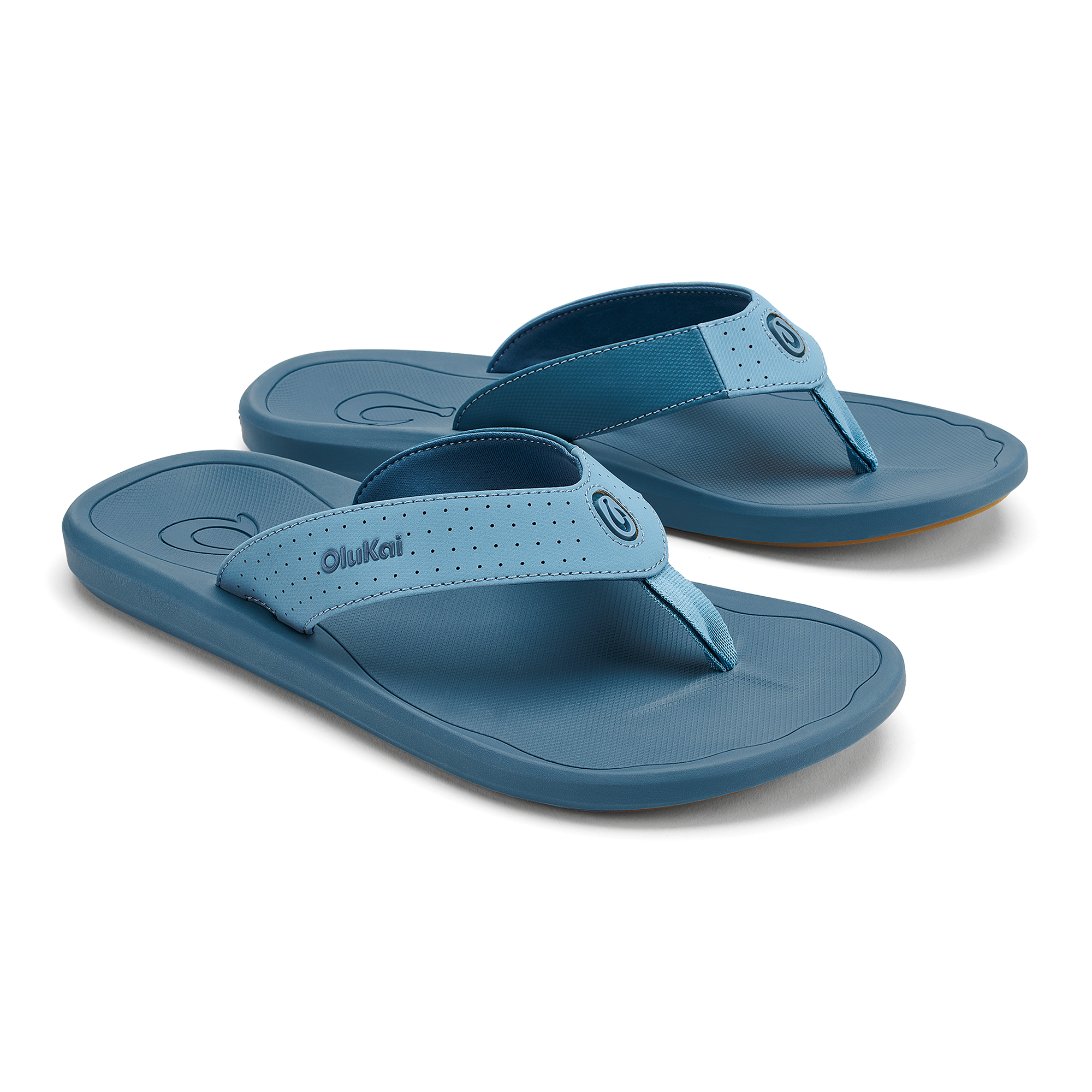 Ki'i Men's Water Ready Beach Sandals - Blissful Blue / Blue Fog - Image 3