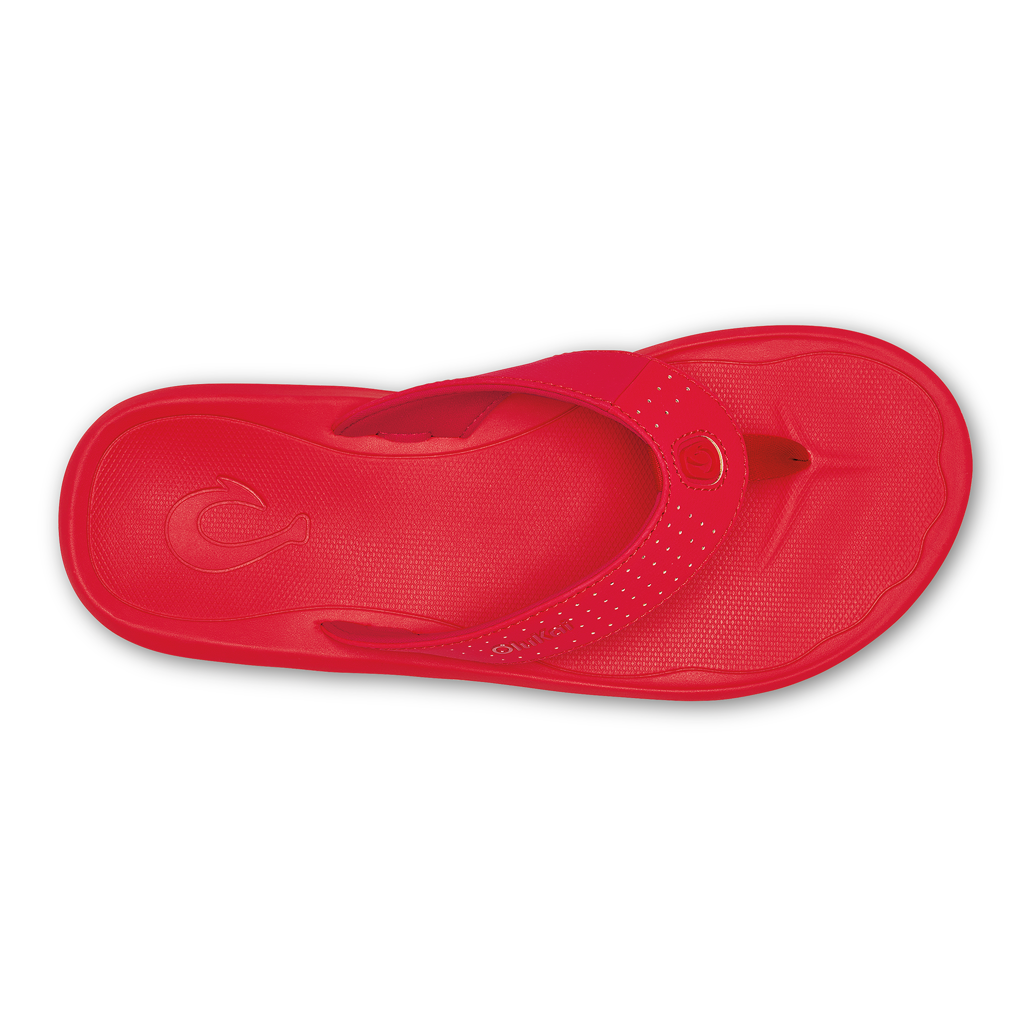 Ki'i Men's Water Ready Beach Sandals - Bright Red / Red Lava - Image 3