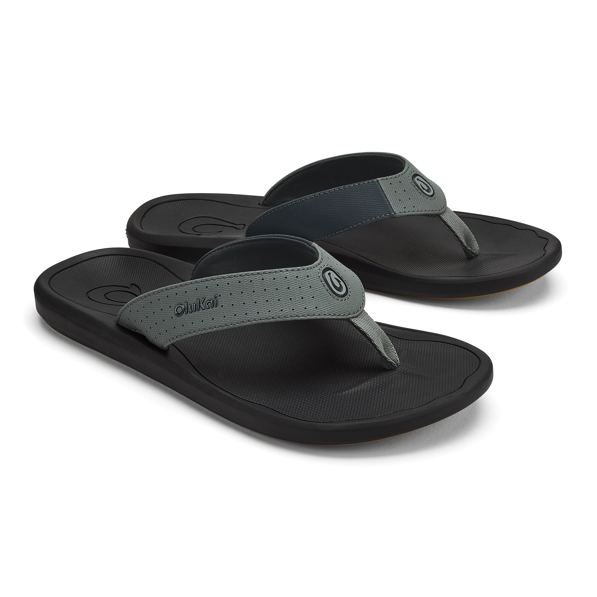 Ki'i Men's Water Ready Beach Sandals - Rock / Lava Rock - Image 2
