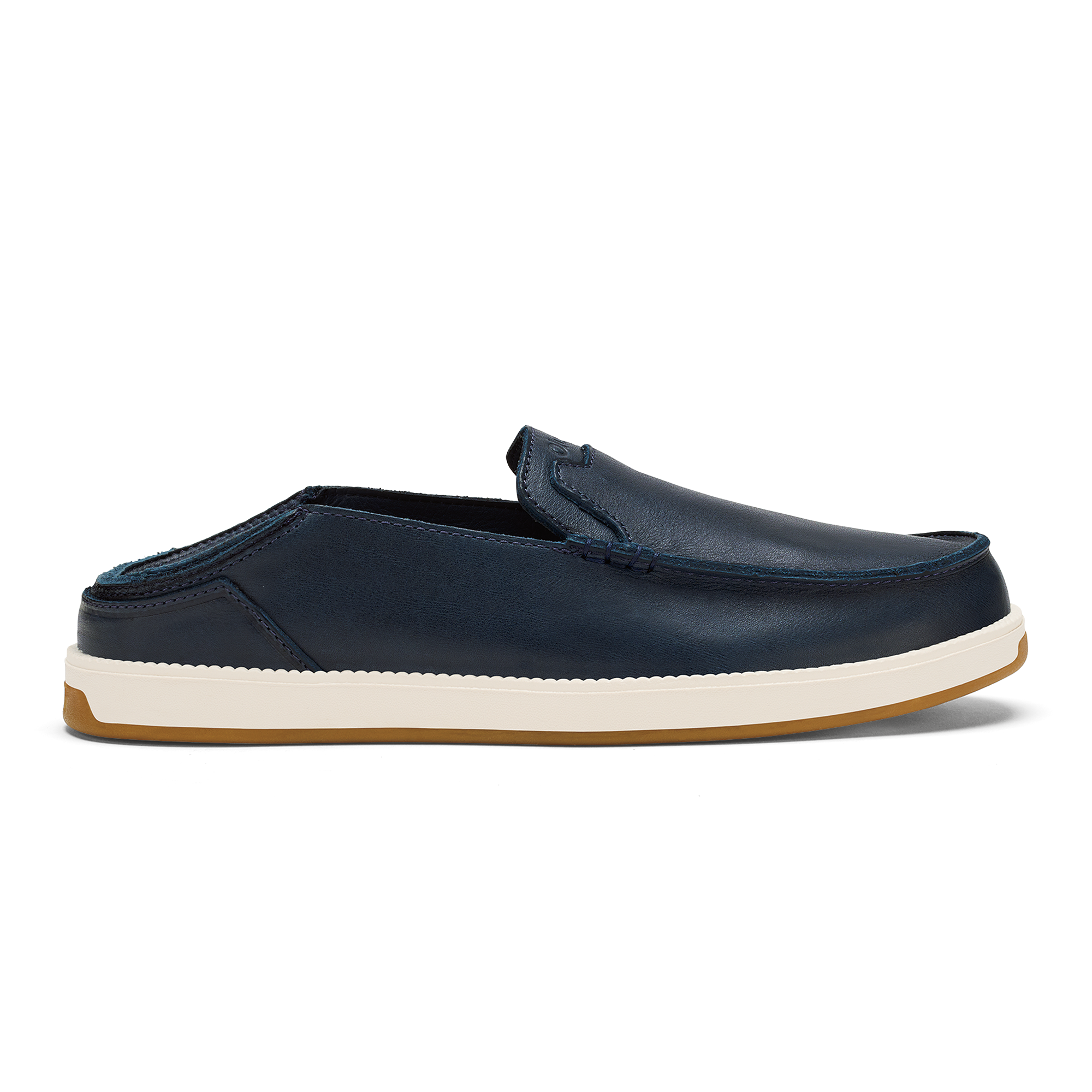 K kaha Nia Men's Suede Slip-On Shoes - Mood Indigo - Image 3