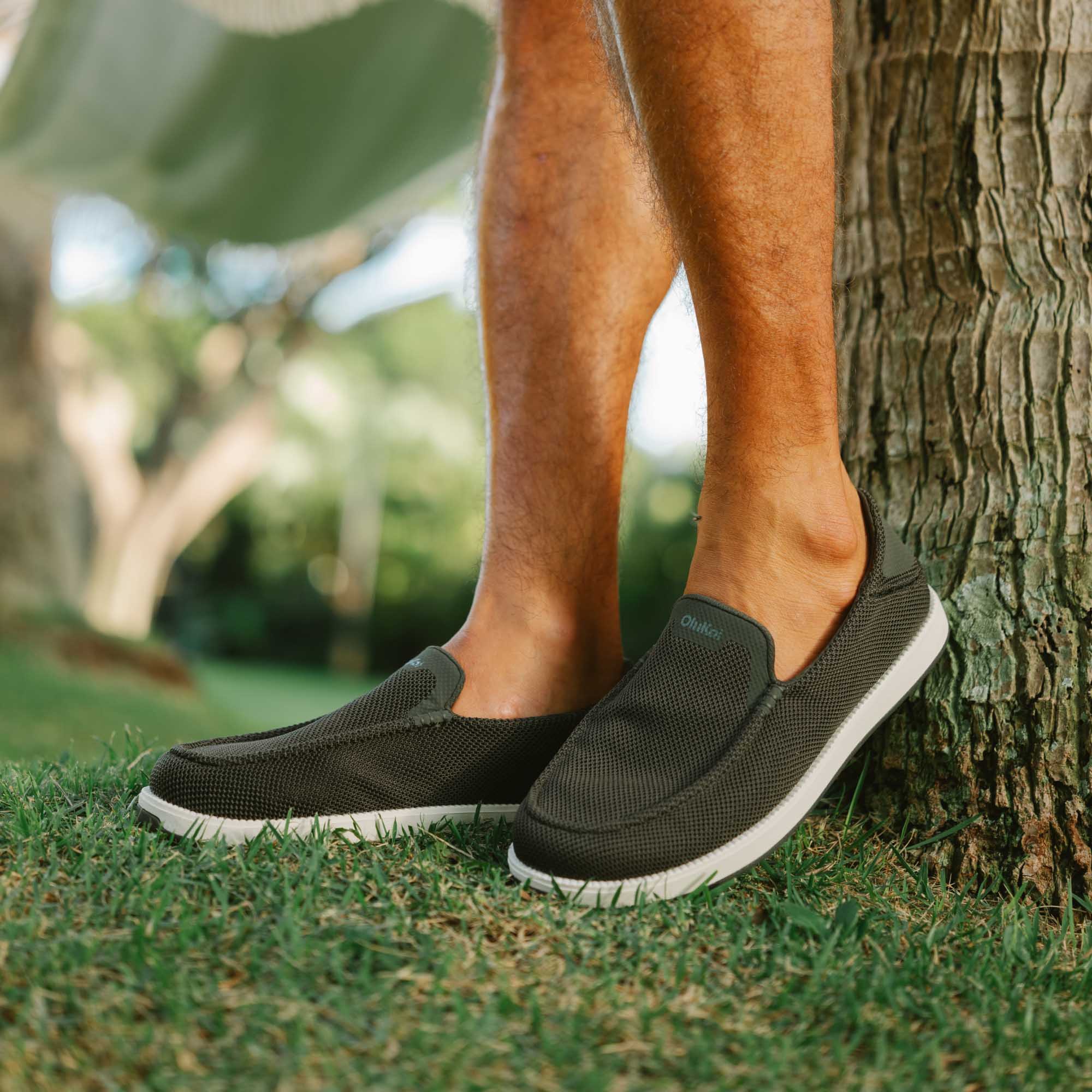 K kaha Mesh Men's Slip-On Shoes - Nori - Image 2