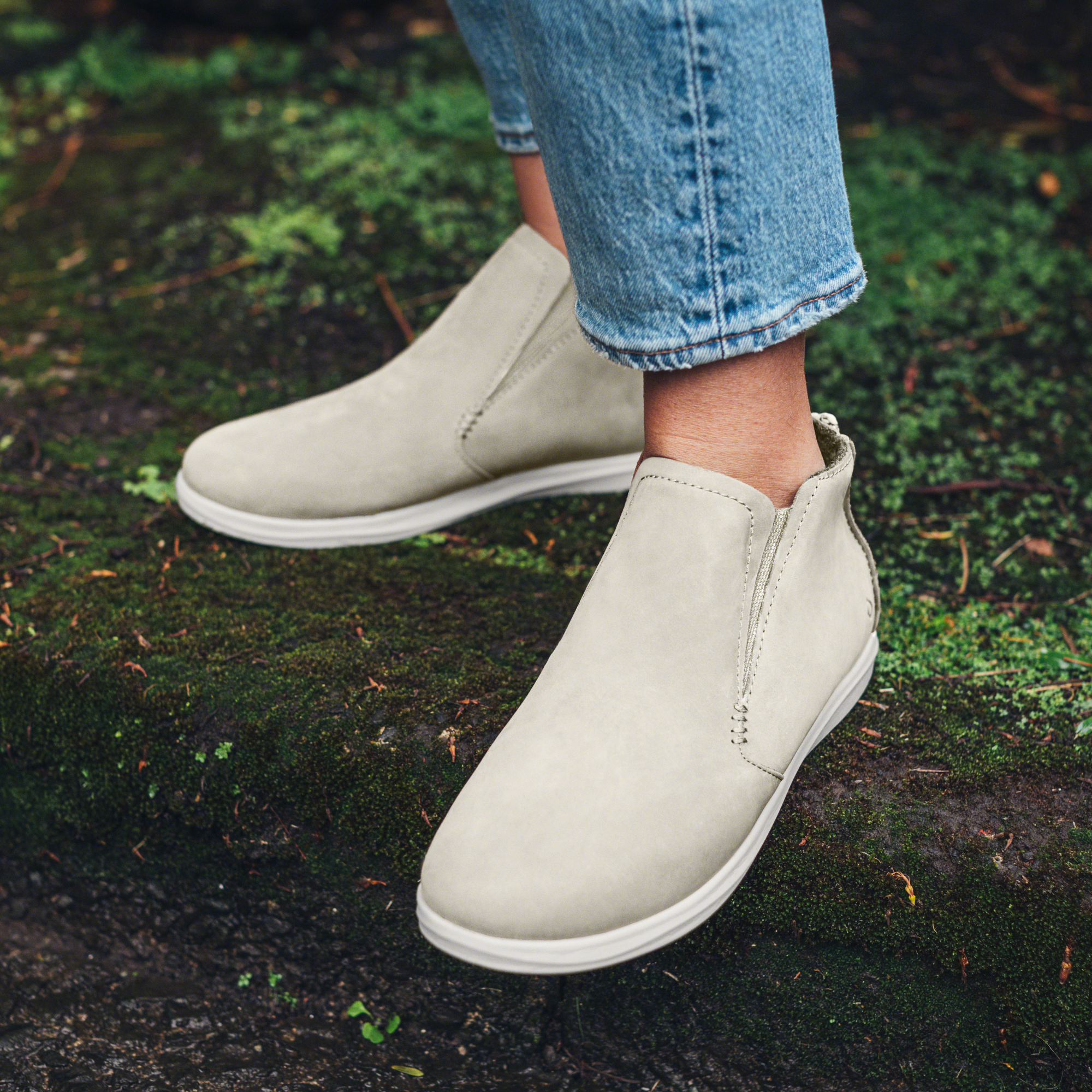 Hawai'iloa Manu Hope Women's Booties- Chalk / Off White - Image 2