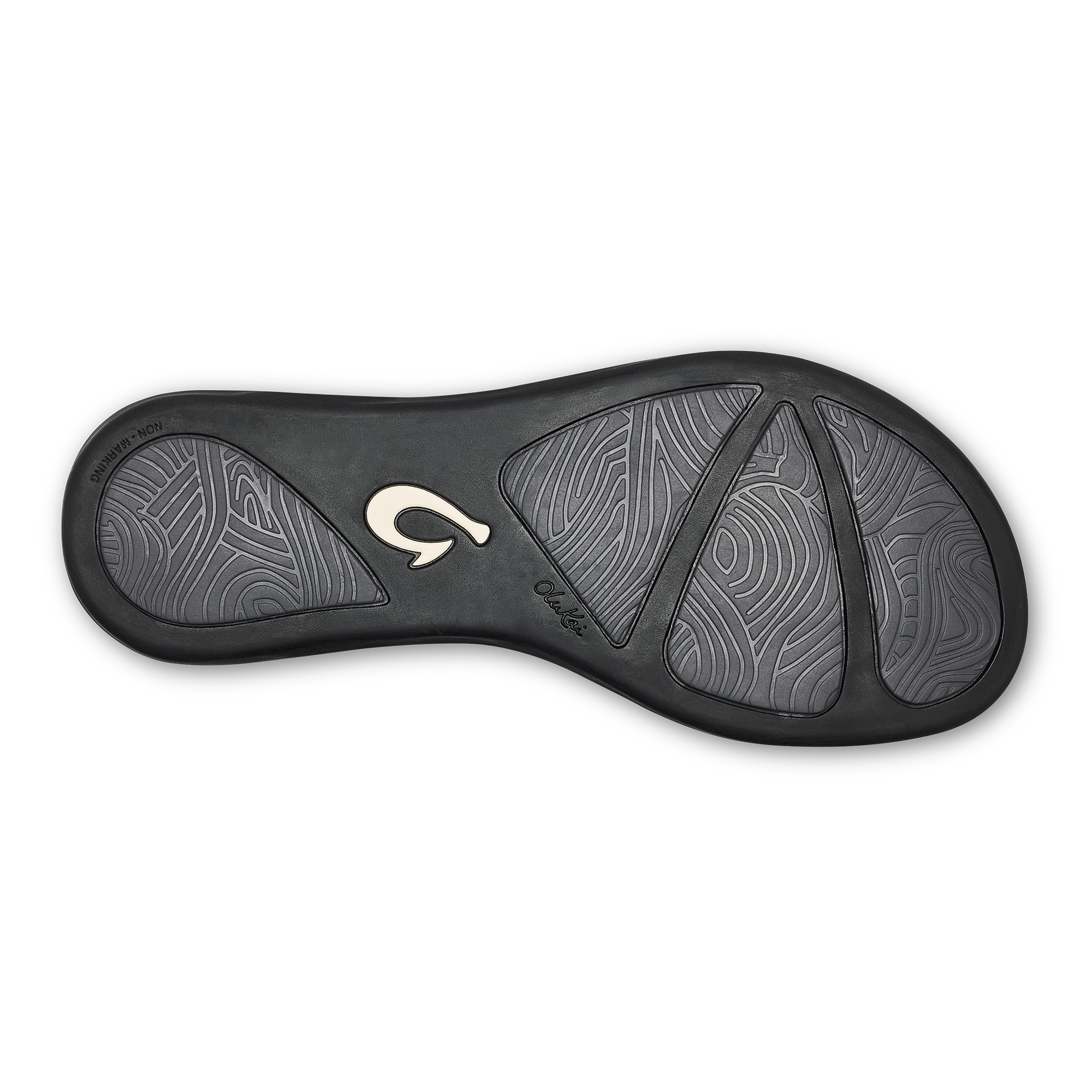 Honu Women's Leather Beach Sandals - Black - Image 9