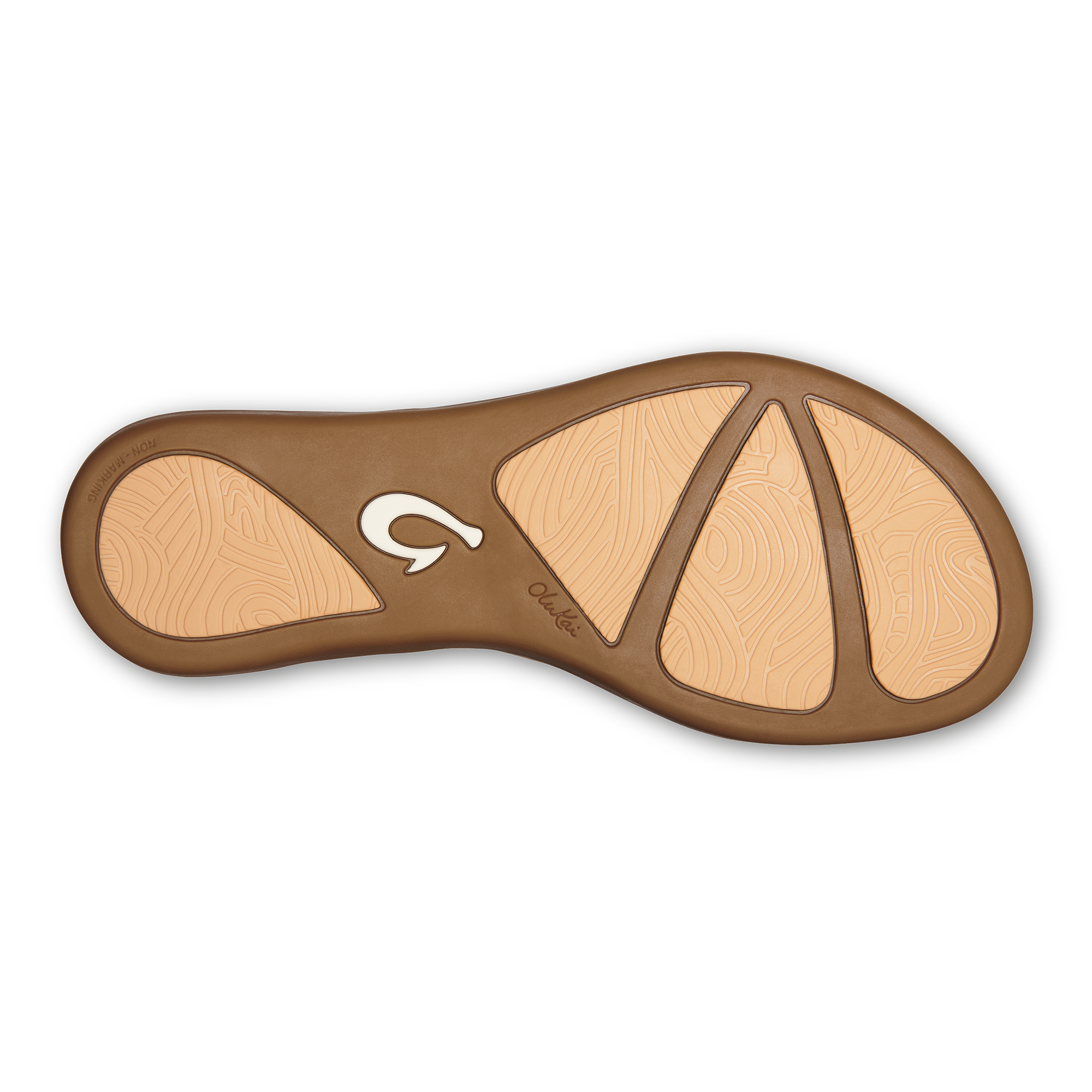 Honu Women's Leather Sandals - Bright White / Golden Sand - Image 8