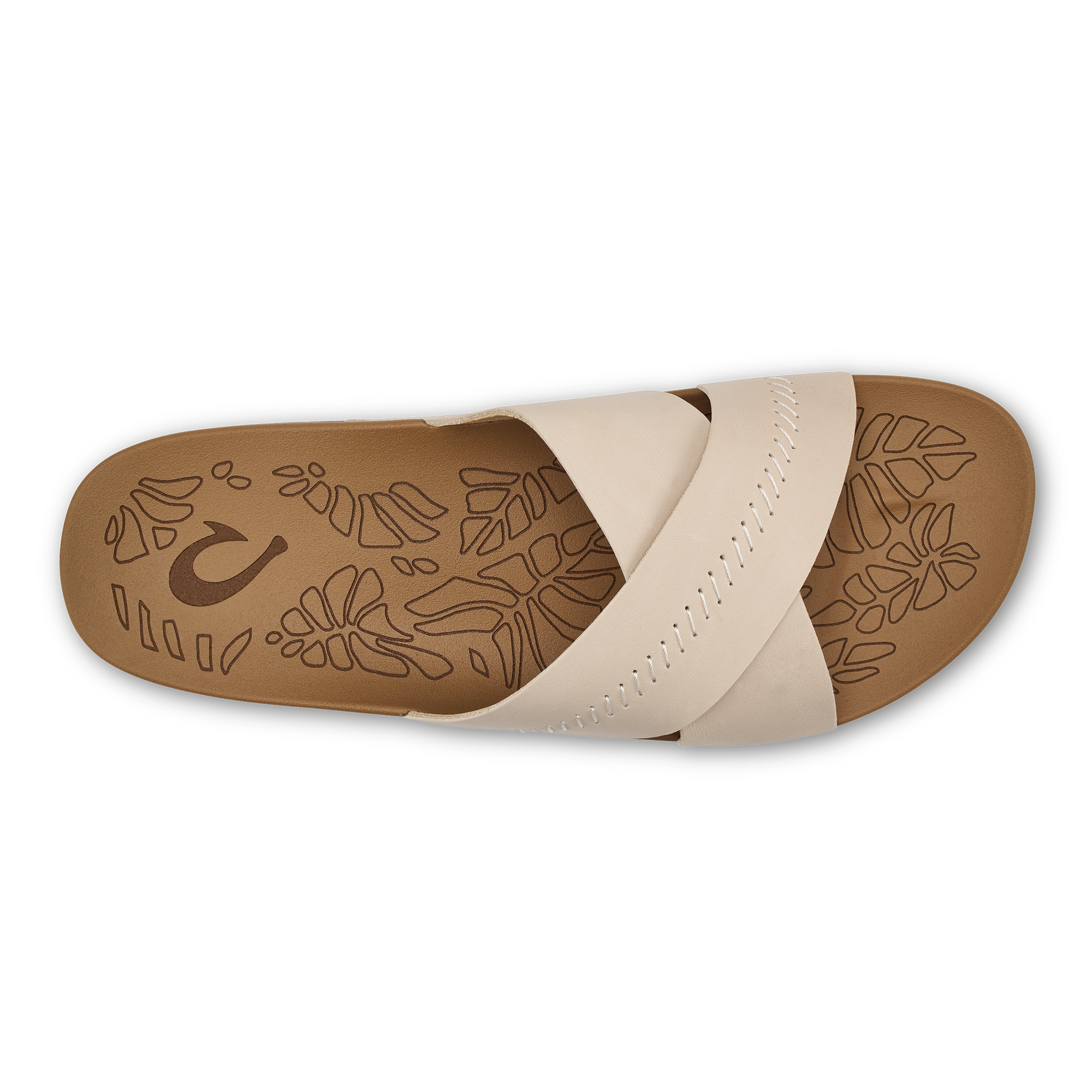 Kipe'a 'Olu Women's Slide Sandals - Puka / Tan - Image 4