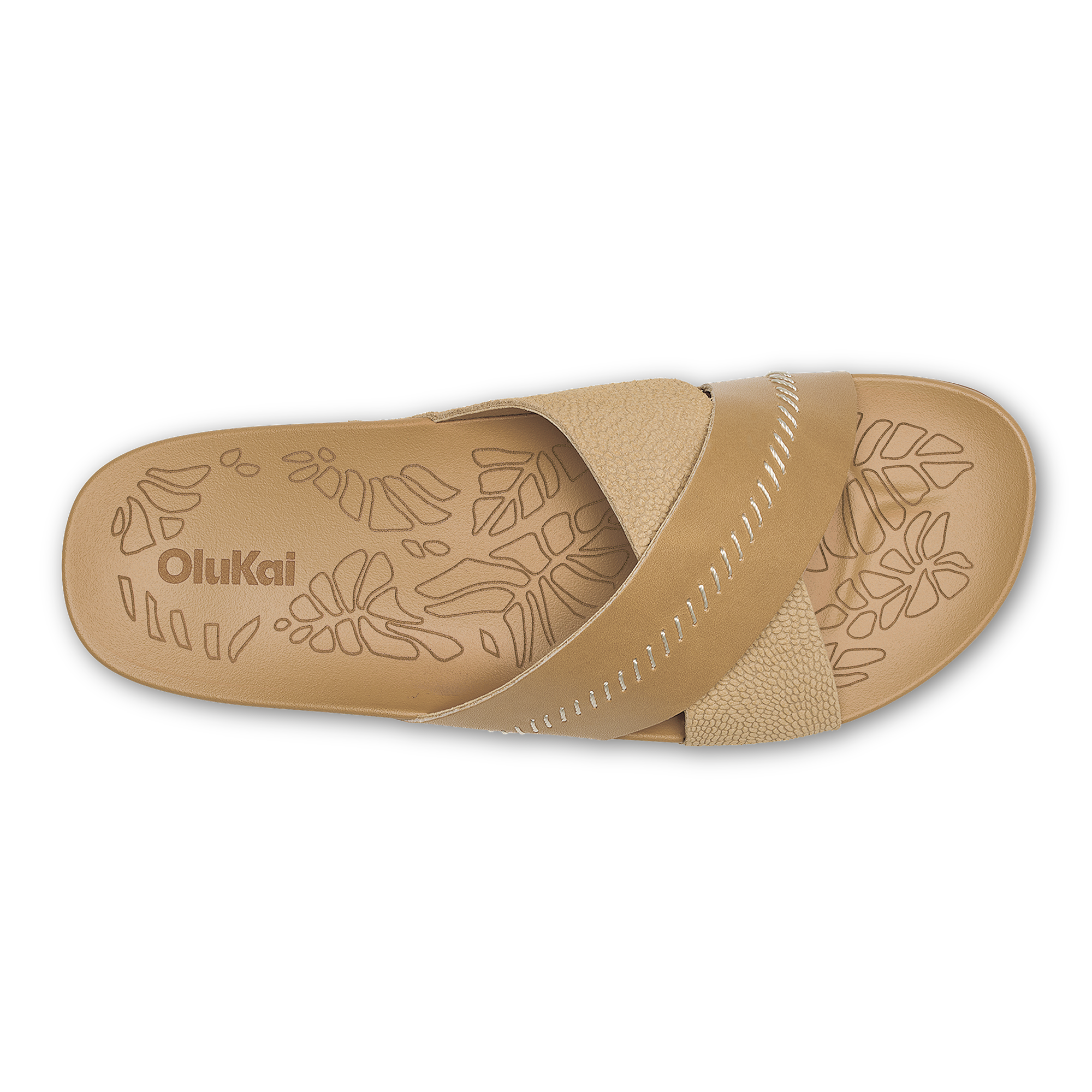 Kipe'a 'Olu Women's Slide Sandals - Warm Sand - Image 3