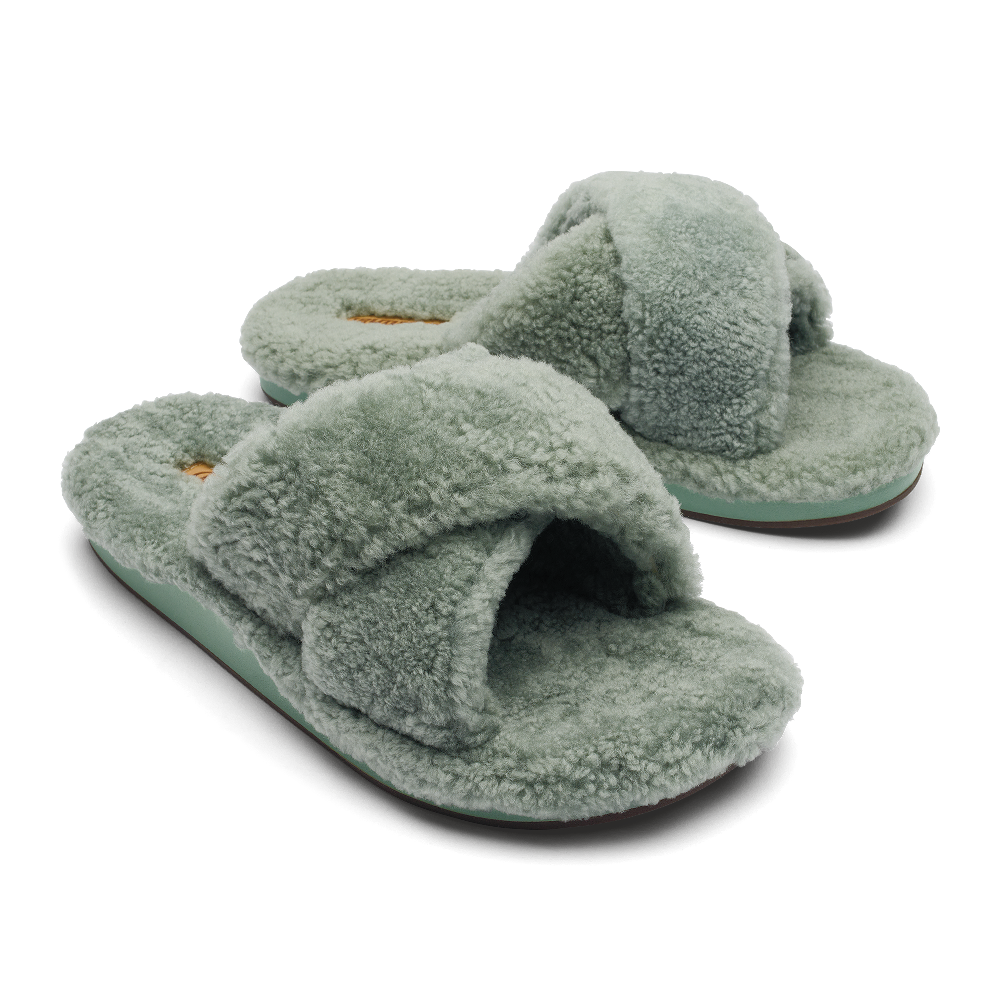 Hila Heu Women's Slide Slipper Sandals - Muted Green - Image 5
