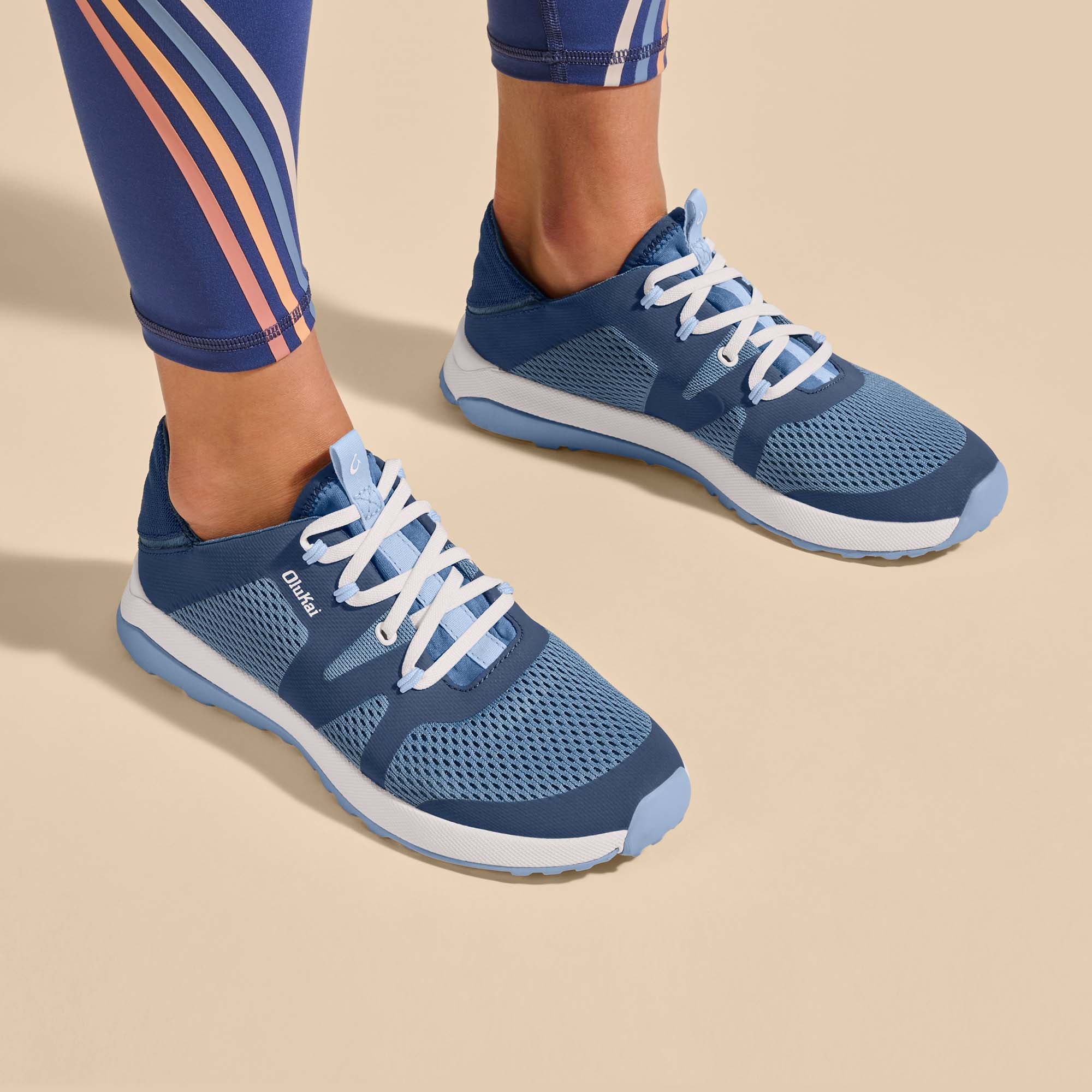 Huia Women's Athleisure Shoes - Vintage Blue / Sea Ice - Image 2