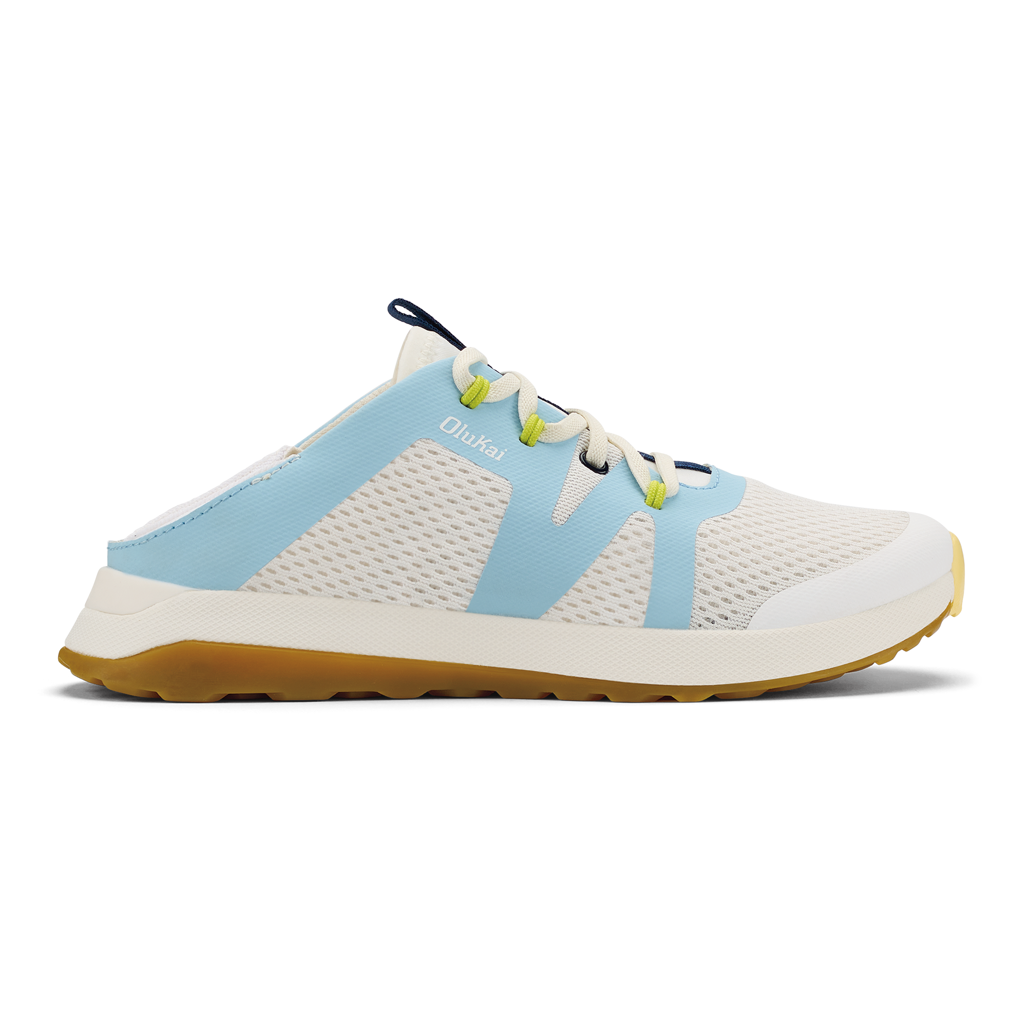Huia Women's Athleisure Shoes - White Sand / Misty Blue - Image 4
