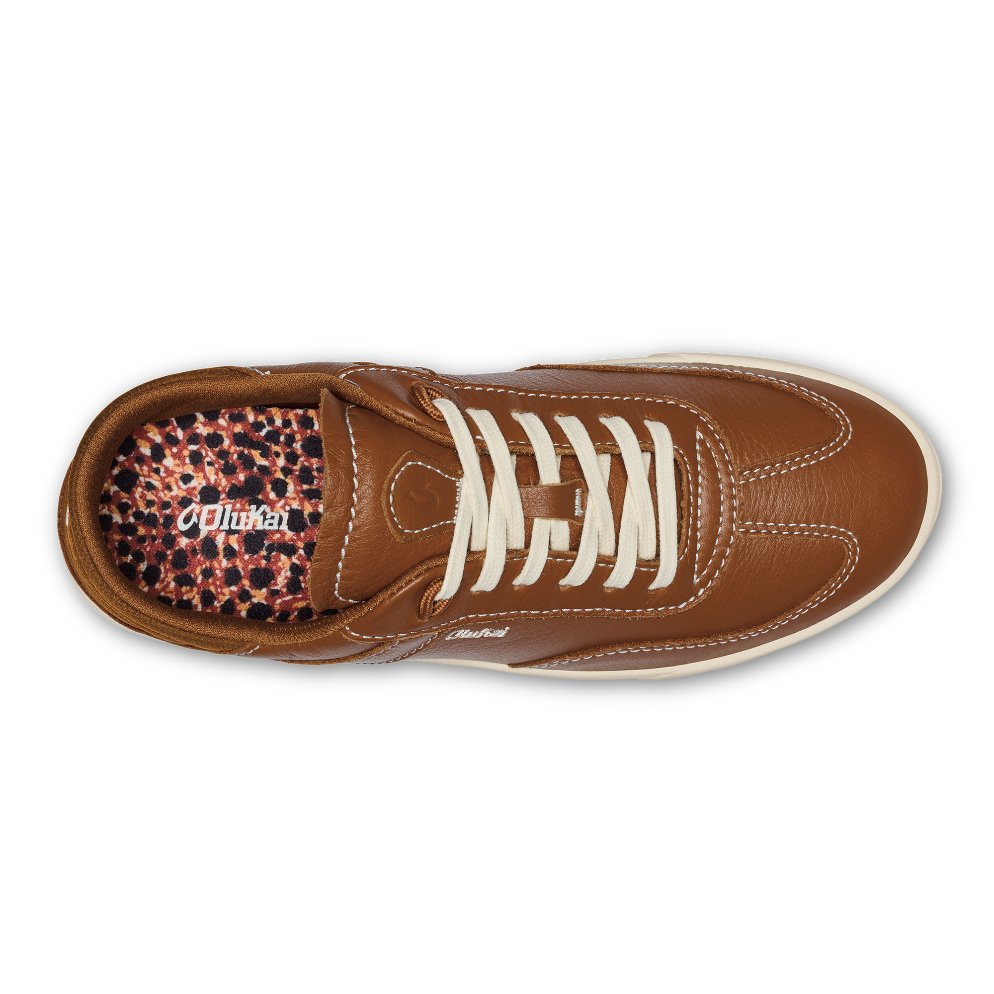 Ha 'upu Women's Leather Sneakers - Fox - Image 9