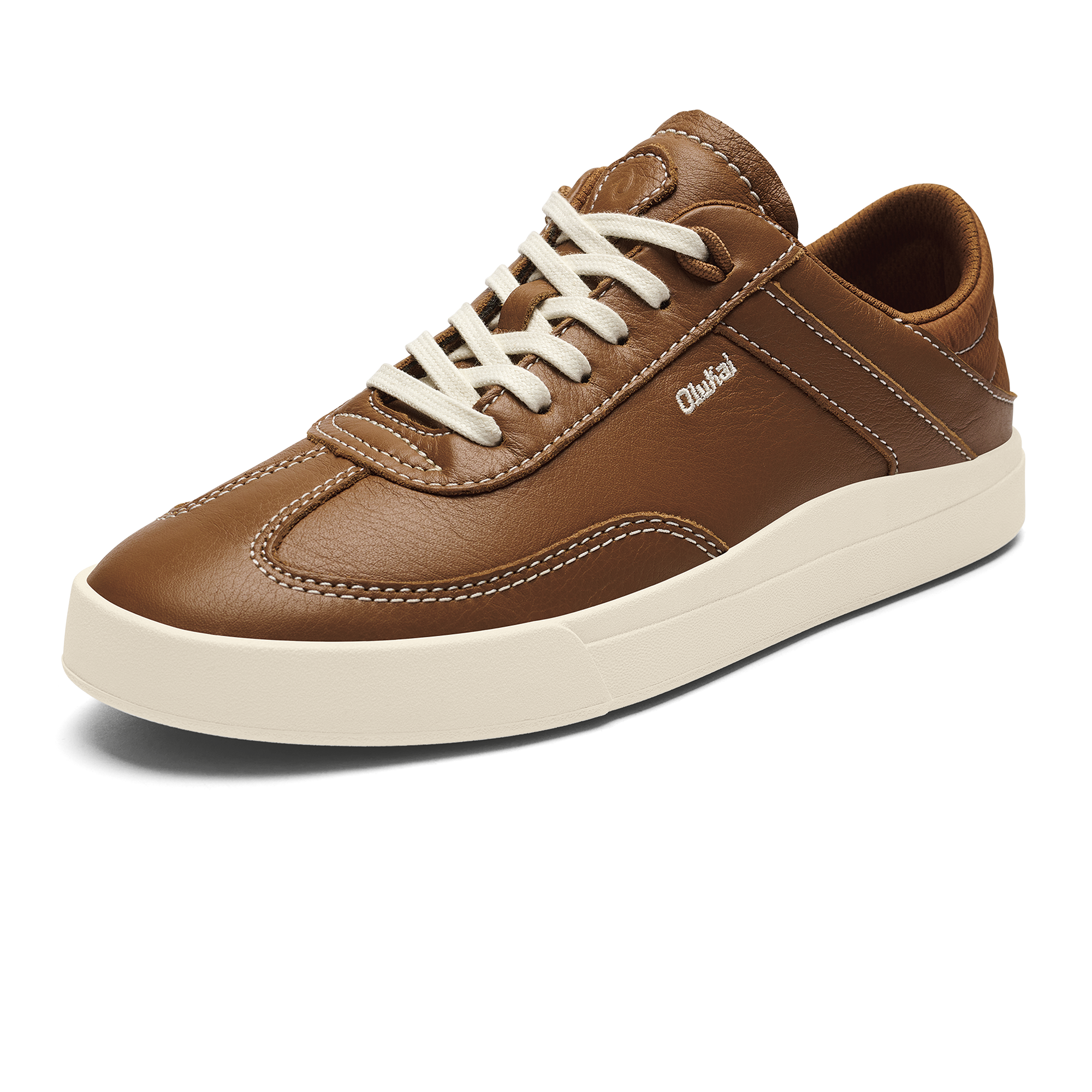 Ha 'upu Women's Leather Sneakers - Fox - Image 5