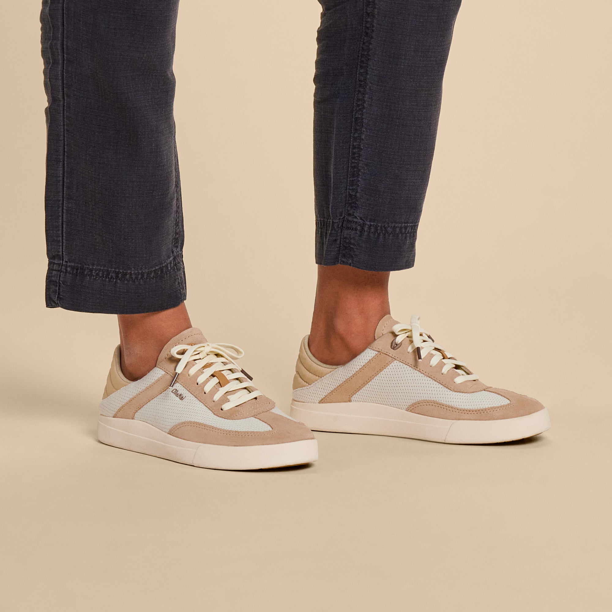 Ki lea Women's Sneaker Shoes - Tan / Tapa - Image 2