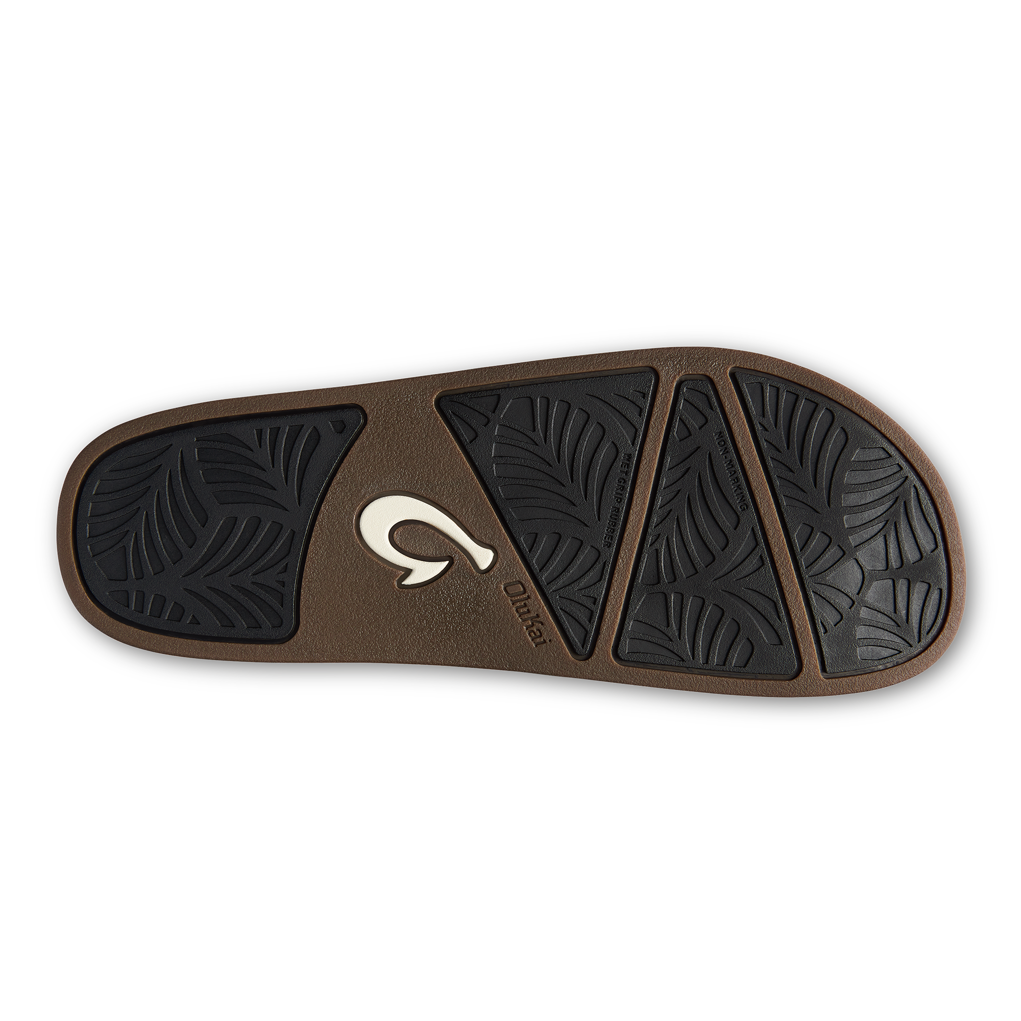 K mola Women's Leather Slide Sandals - Black - Image 8