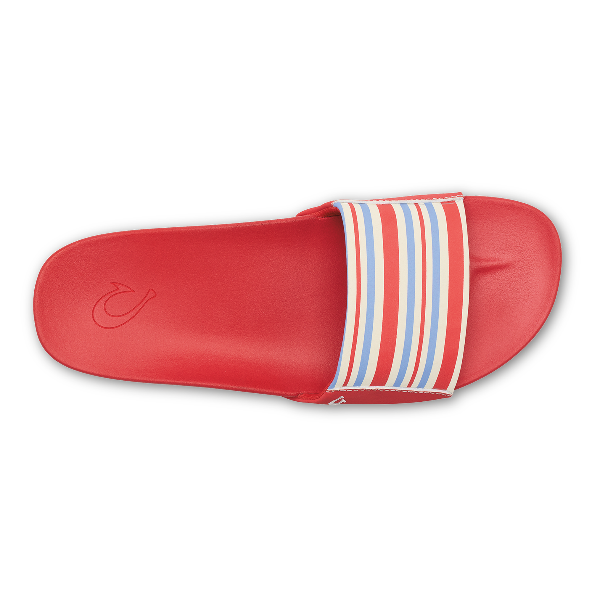 K puni Women's Slide Sandals - Lehua Flower / Stripe - Color - Image 6