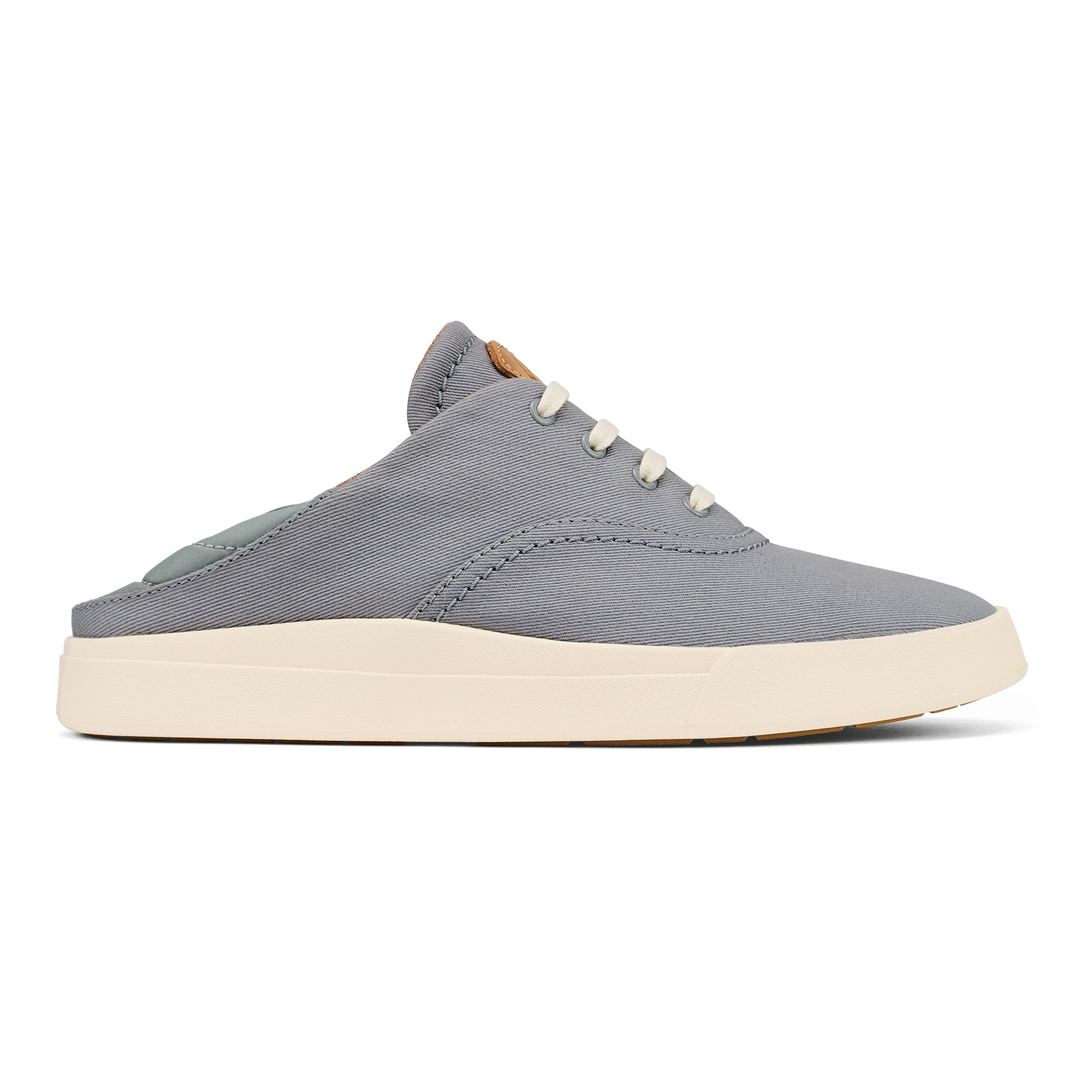 Kohu Women's Lightweight Canvas Sneakers - Mist Grey - Image 5
