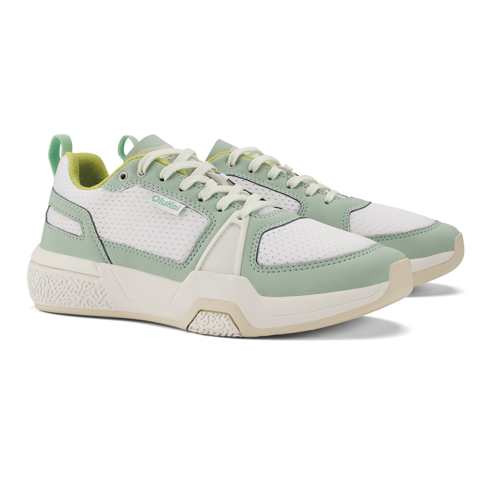 'Anau Women's Pickleball Shoes - Bright White / Pale Mint - Image 6