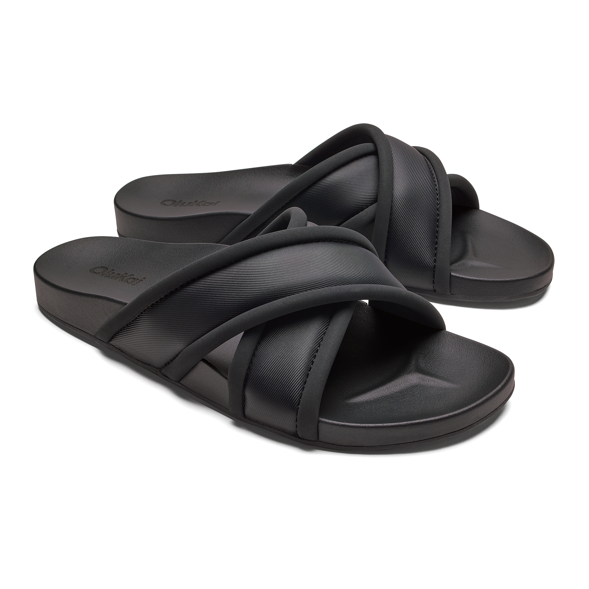 Ani Women's Beach Slide Sandals - Lava Rock - Image 3