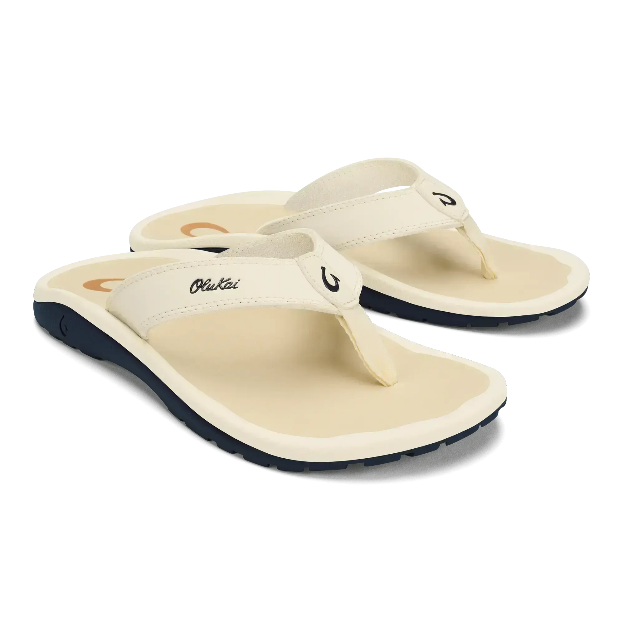 'Ohana Men's Best Selling Beach Sandals - White Sand / Deepest Depths - Image 4