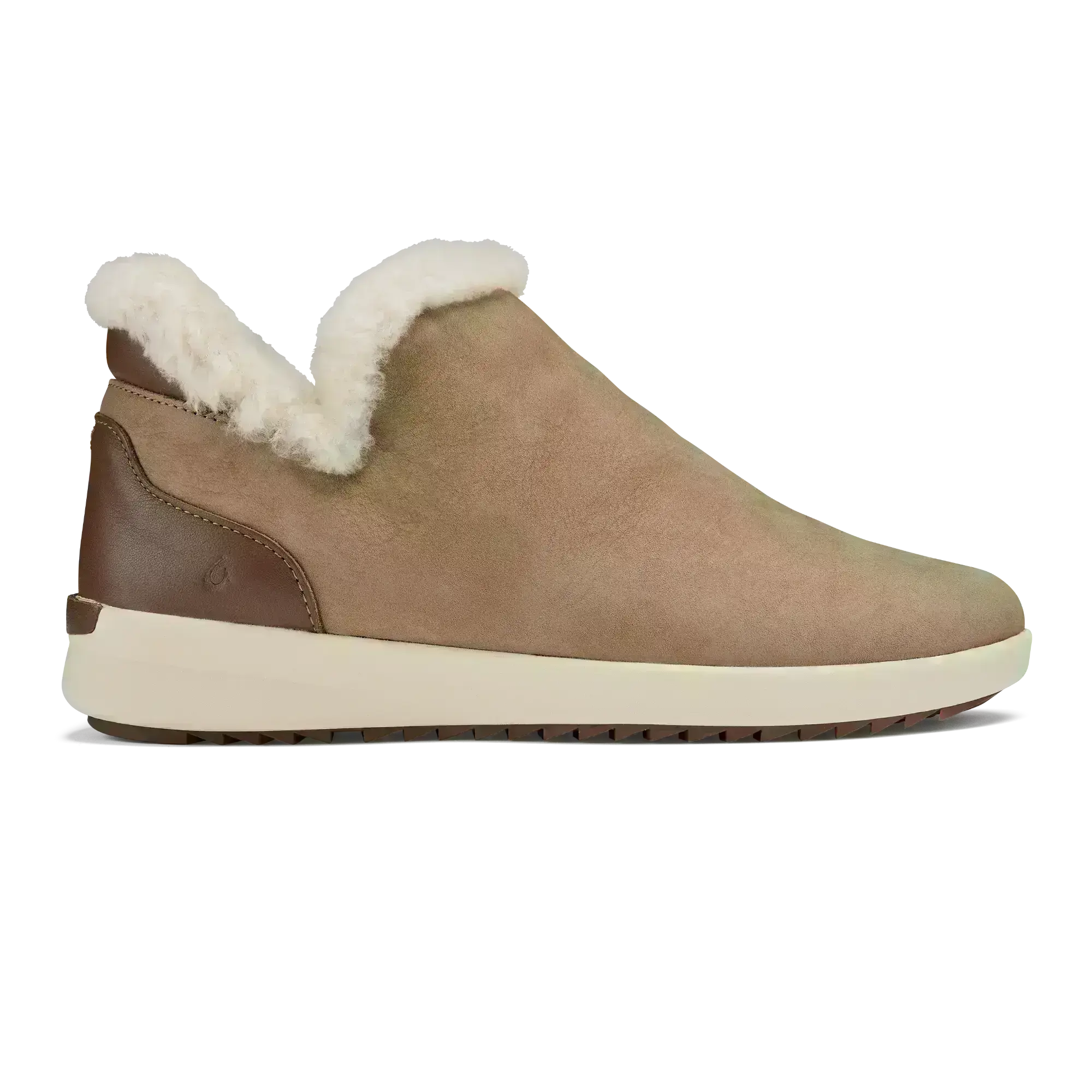 M lua Hulu Women's Booties - Tan / Tapa