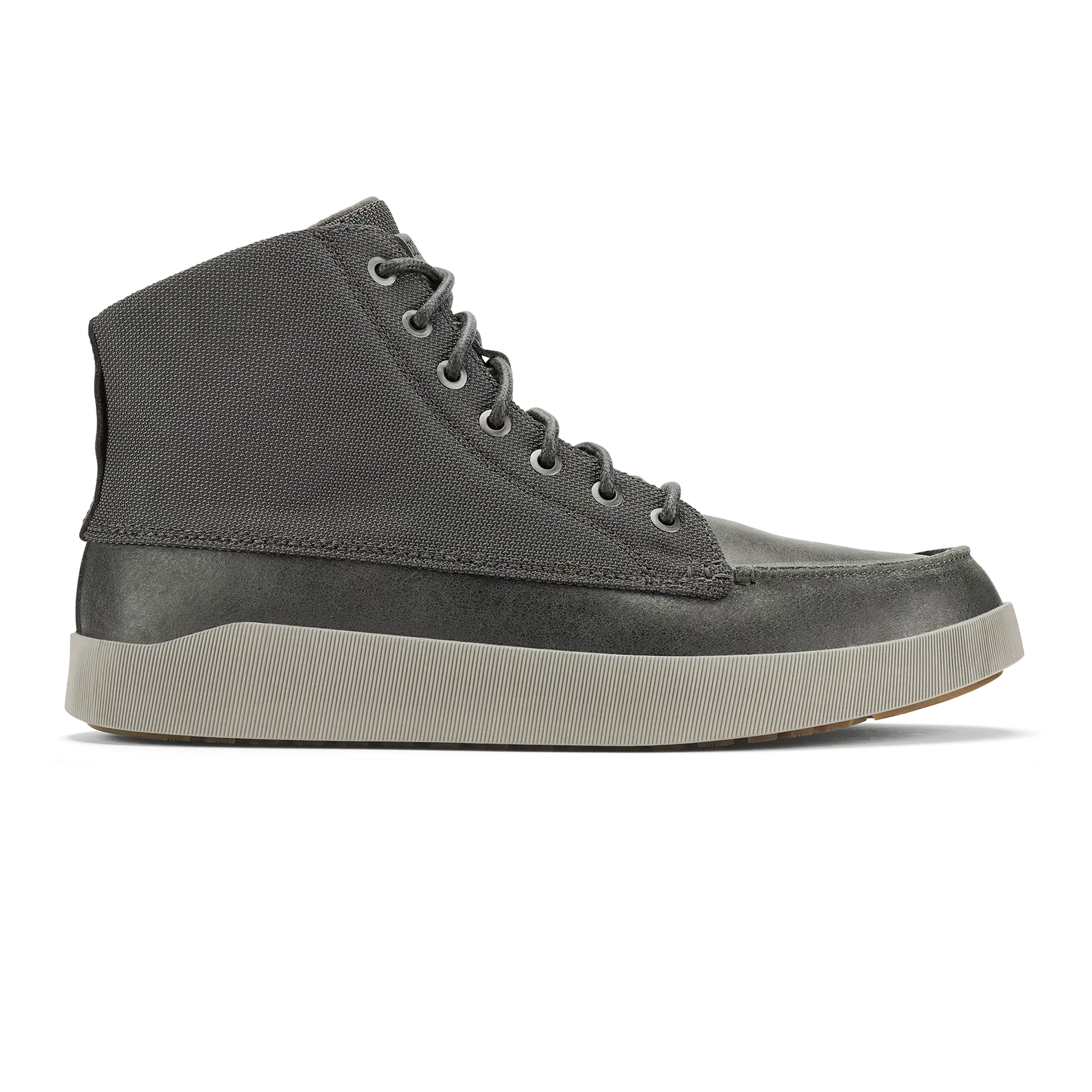 M lina Men's Waterproof Leather Boots - Black