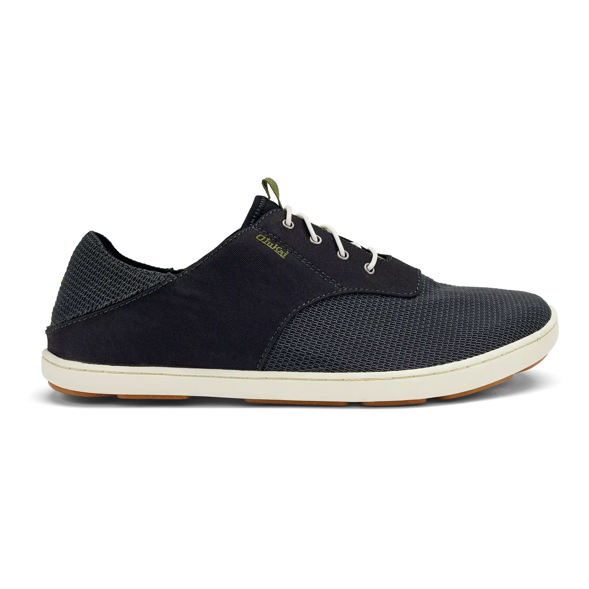 Nohea Moku Men's Boat Shoes - Black