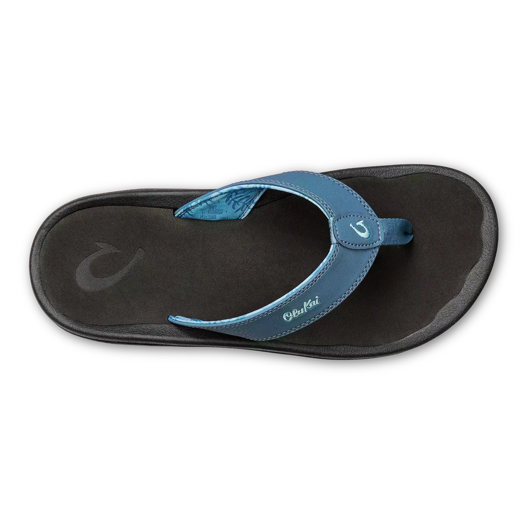 'Ohana Men's Beach Sandals - Vintage Blue / Black - Image 5