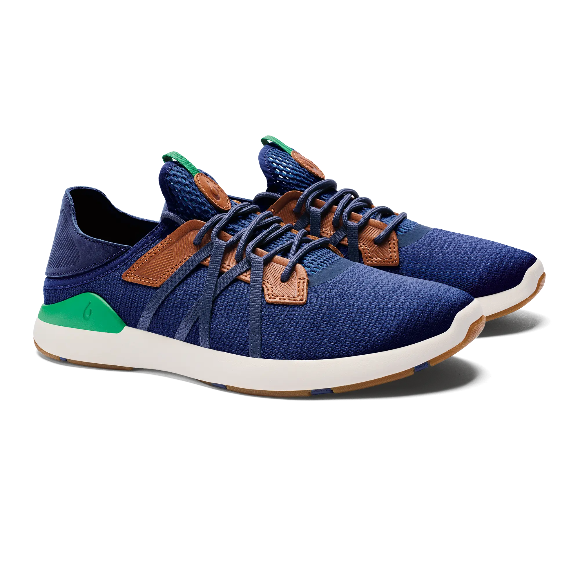 Mio L Men's Athletic Shoes - Navy / Bamboo - Image 7