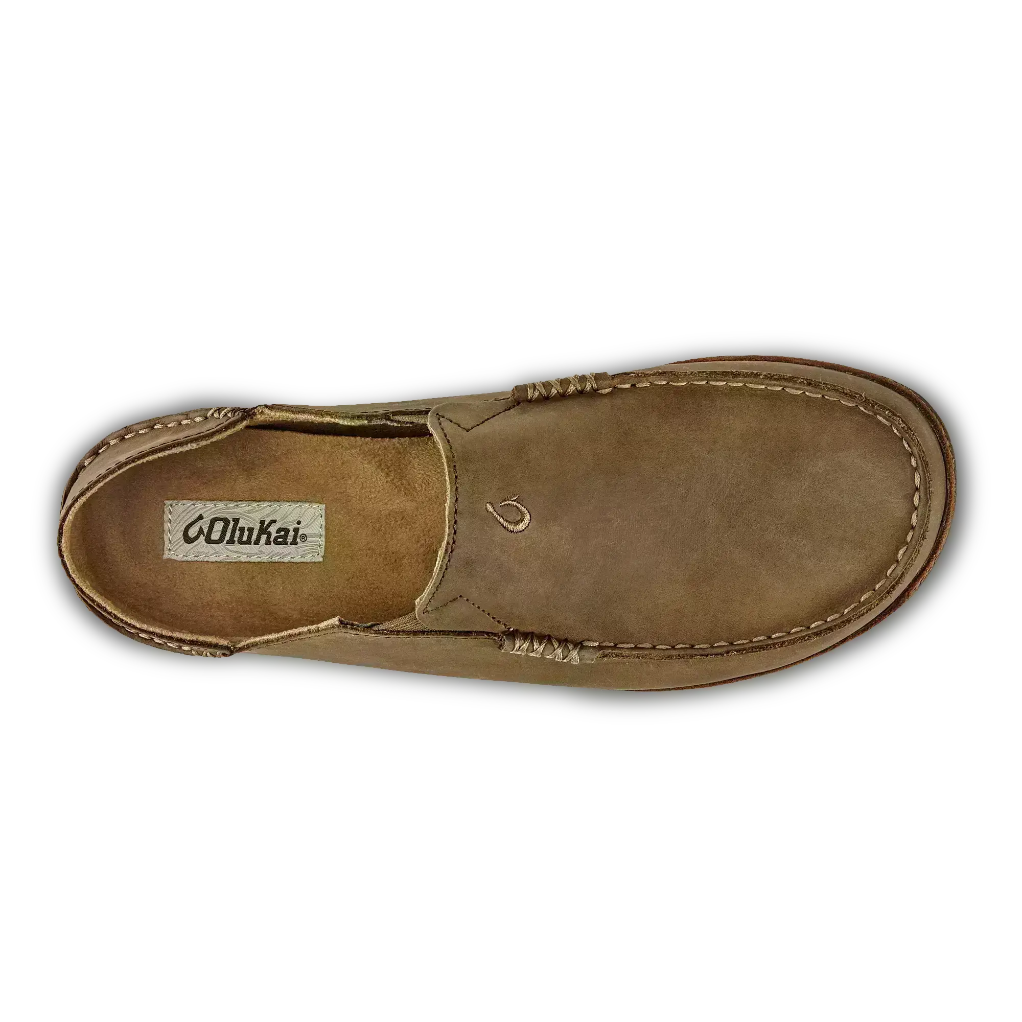 Molo Men's Leather Slip On Shoes - Ray / Toffee - Image 5