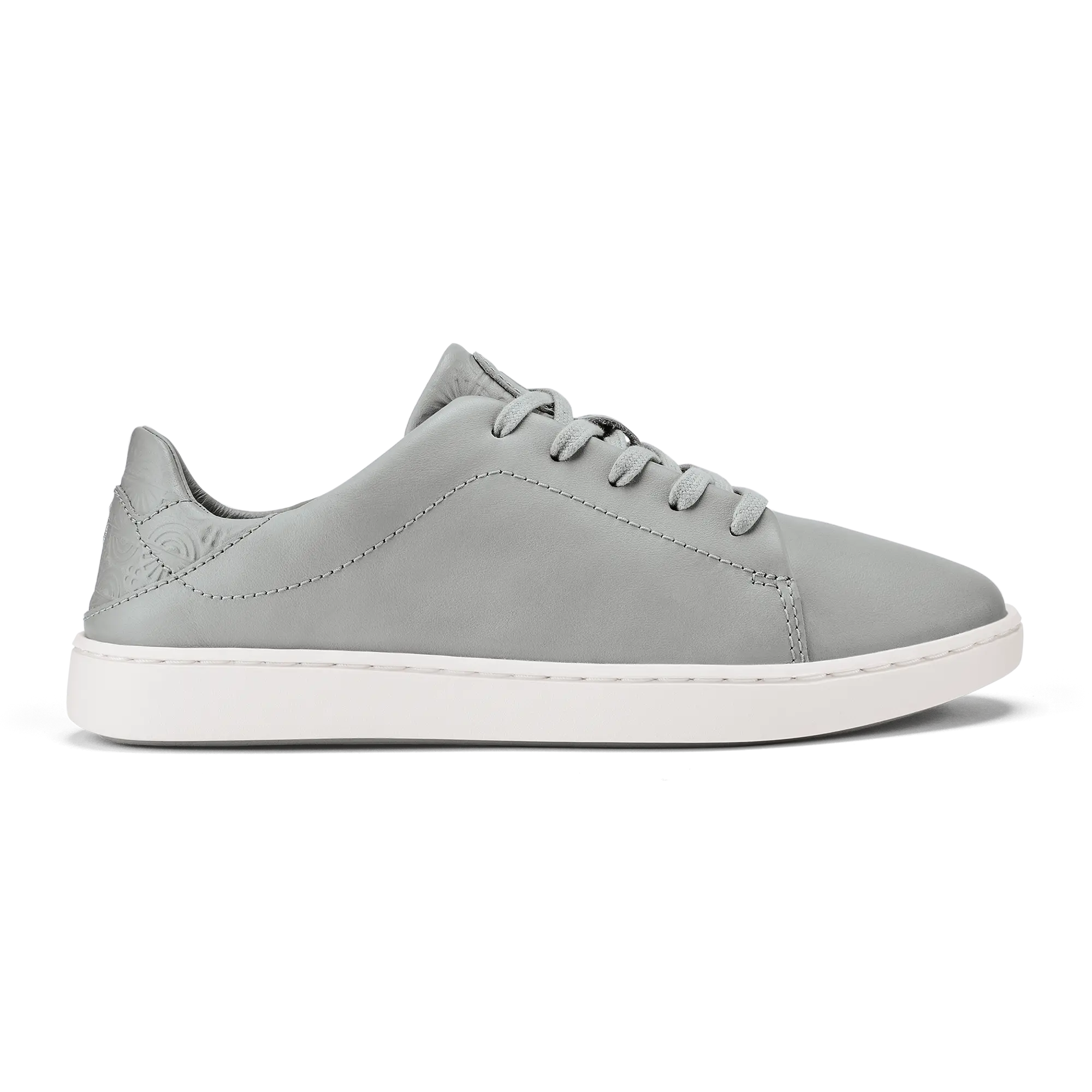 Pehuea L   'Ili Women's Leather Sneakers - Ash
