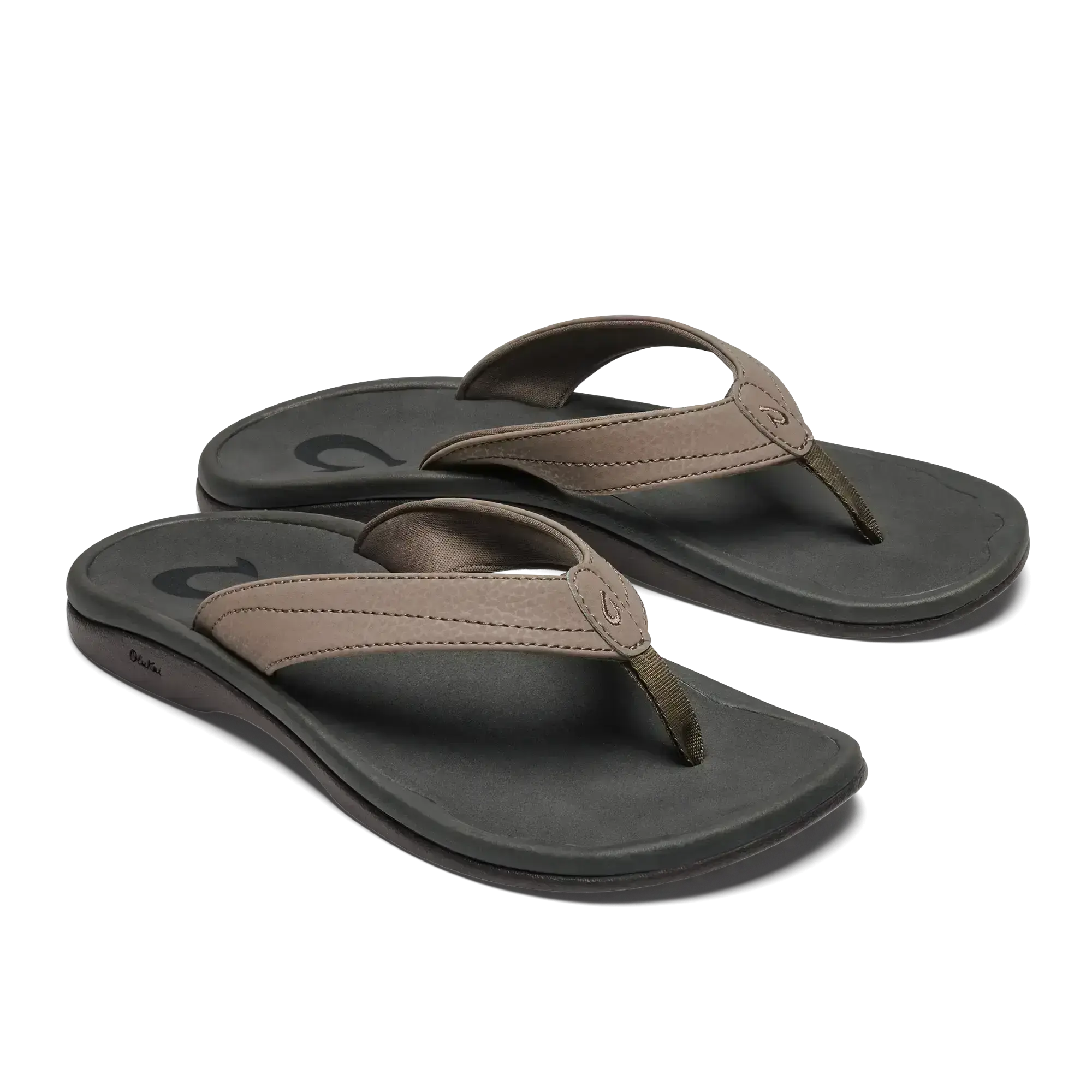 'Ohana Women's Beach Sandals - Warm Taupe / Island Salt - Image 2