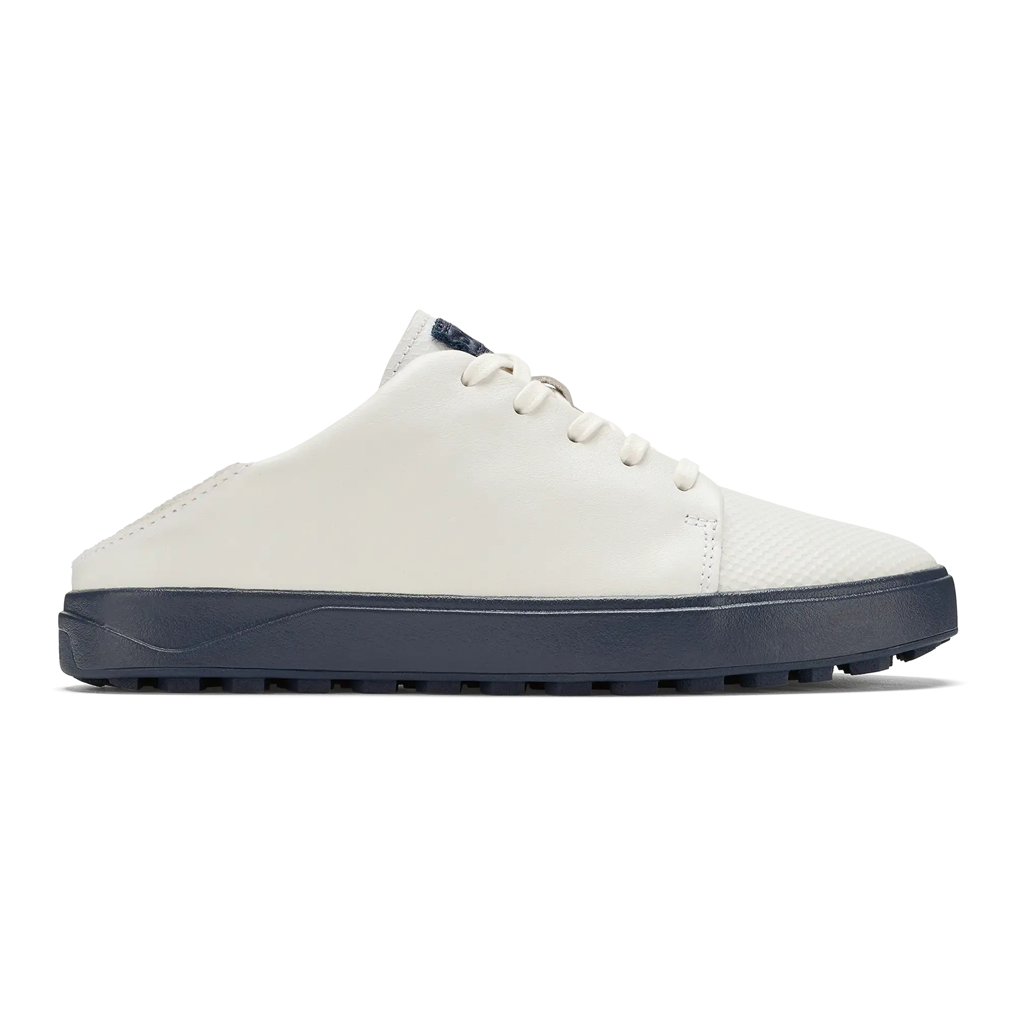 Wailea Women's Waterproof Leather Golf Shoes - Bright White / Mood Indigo - Image 2