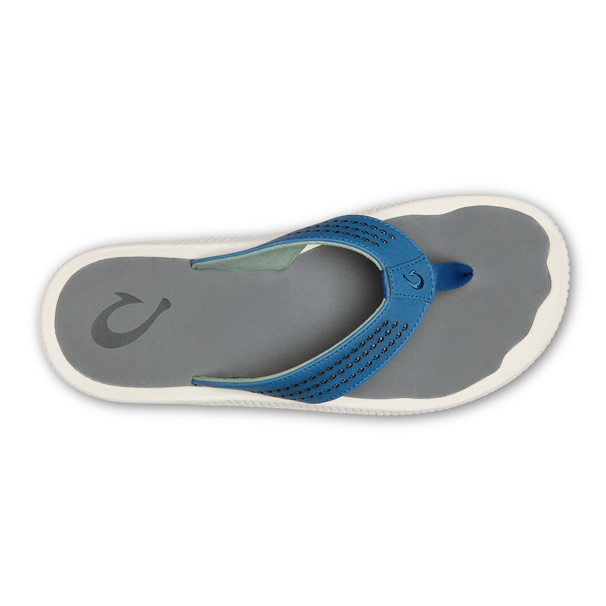 Ulele Men's Beach Sandals - Slate Blue / Charcoal - Image 4