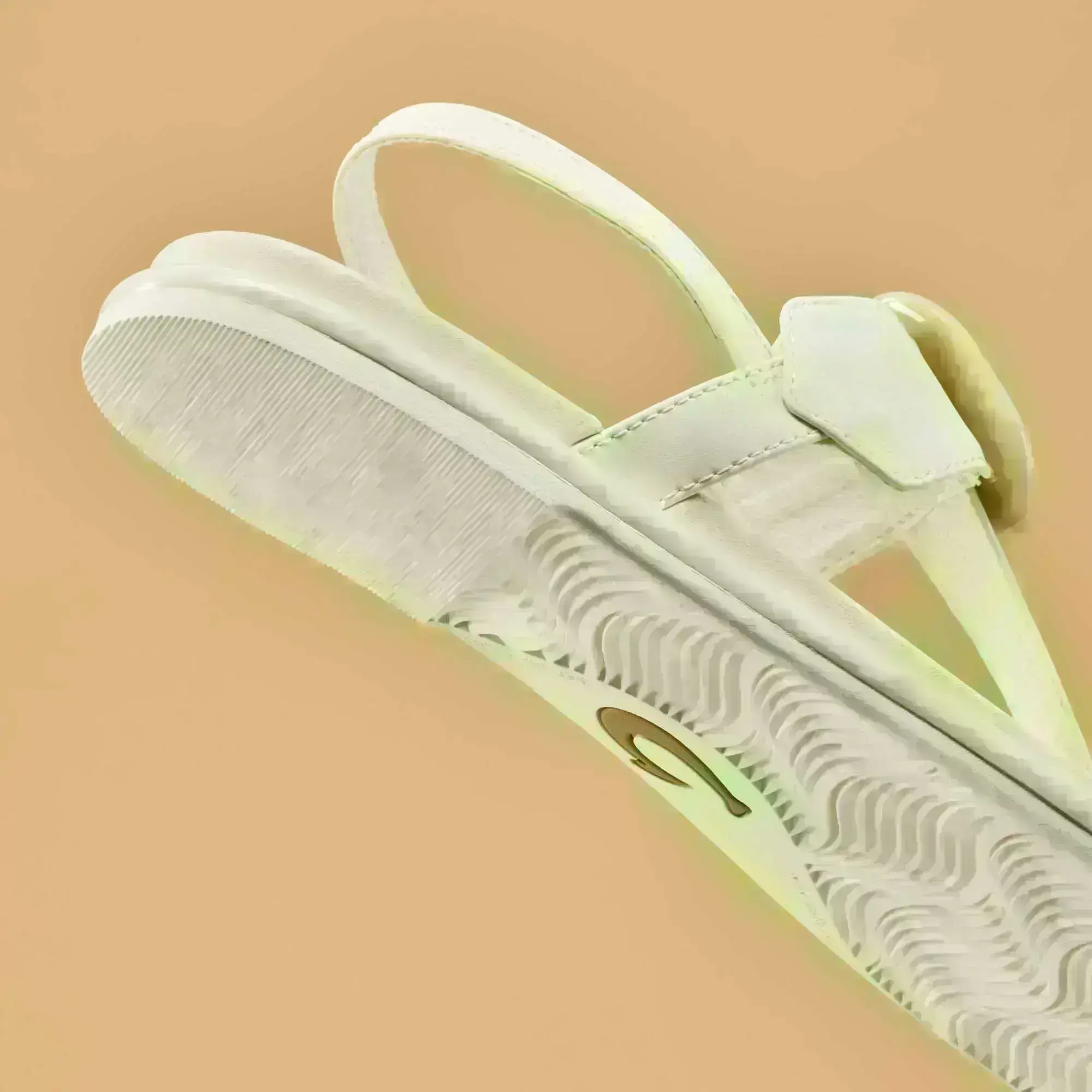 La'i T-Bar Women's Strappy Sandals - White Sand - Image 5