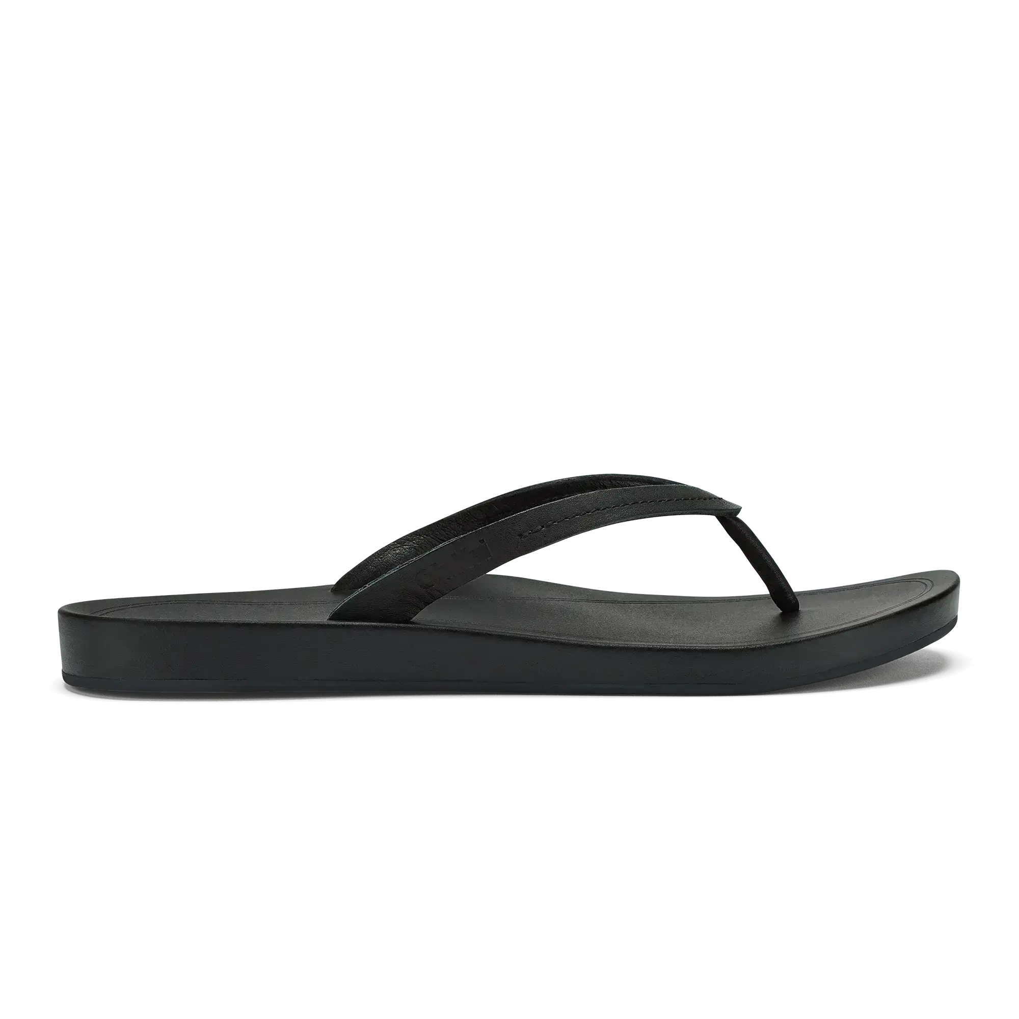 Lalahi Women's Leather Sandals - Lava Rock