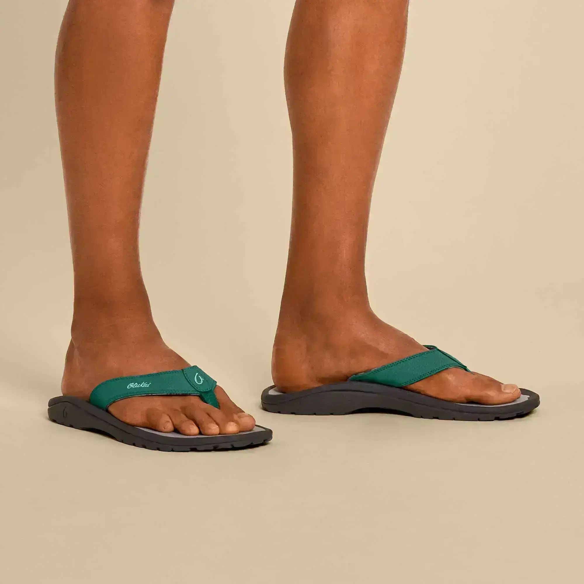 'Ohana Men's Beach Sandals - Star Pine / Sharkskin - Image 2