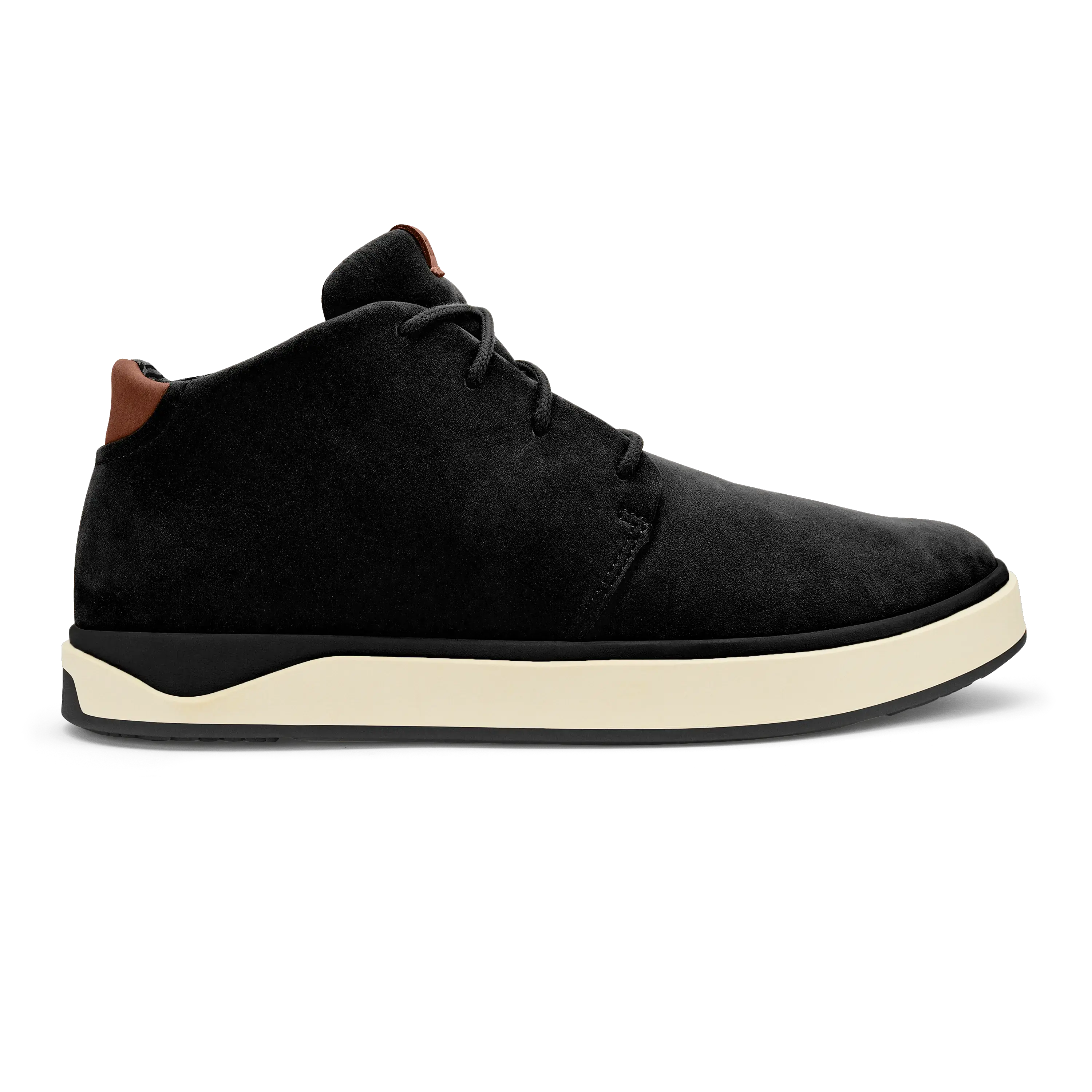 Papaku 'Ili Men's Waterproof Leather Boots- Black
