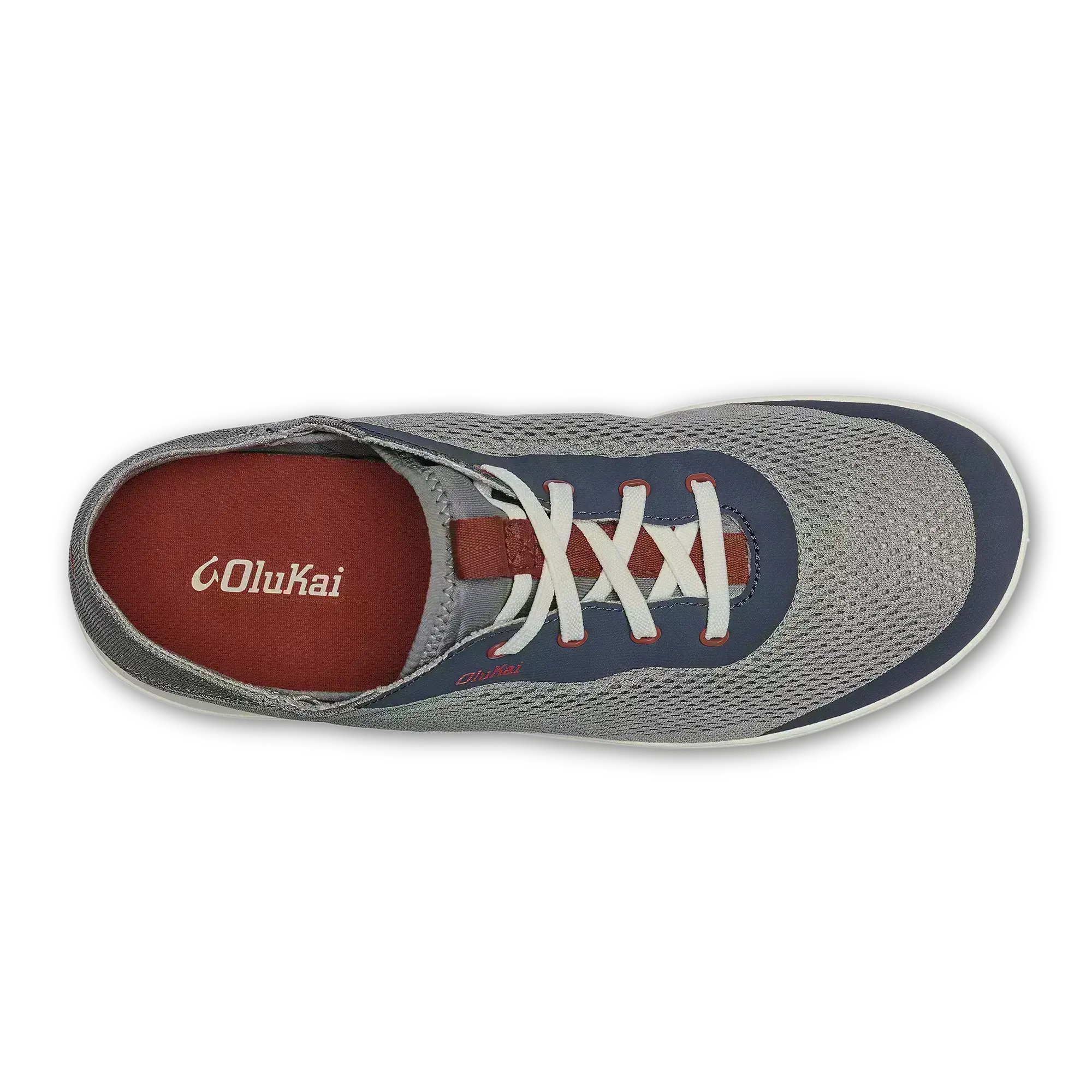 Moku Pae Men's Boat Shoes - Ash / Trench Blue - Image 5