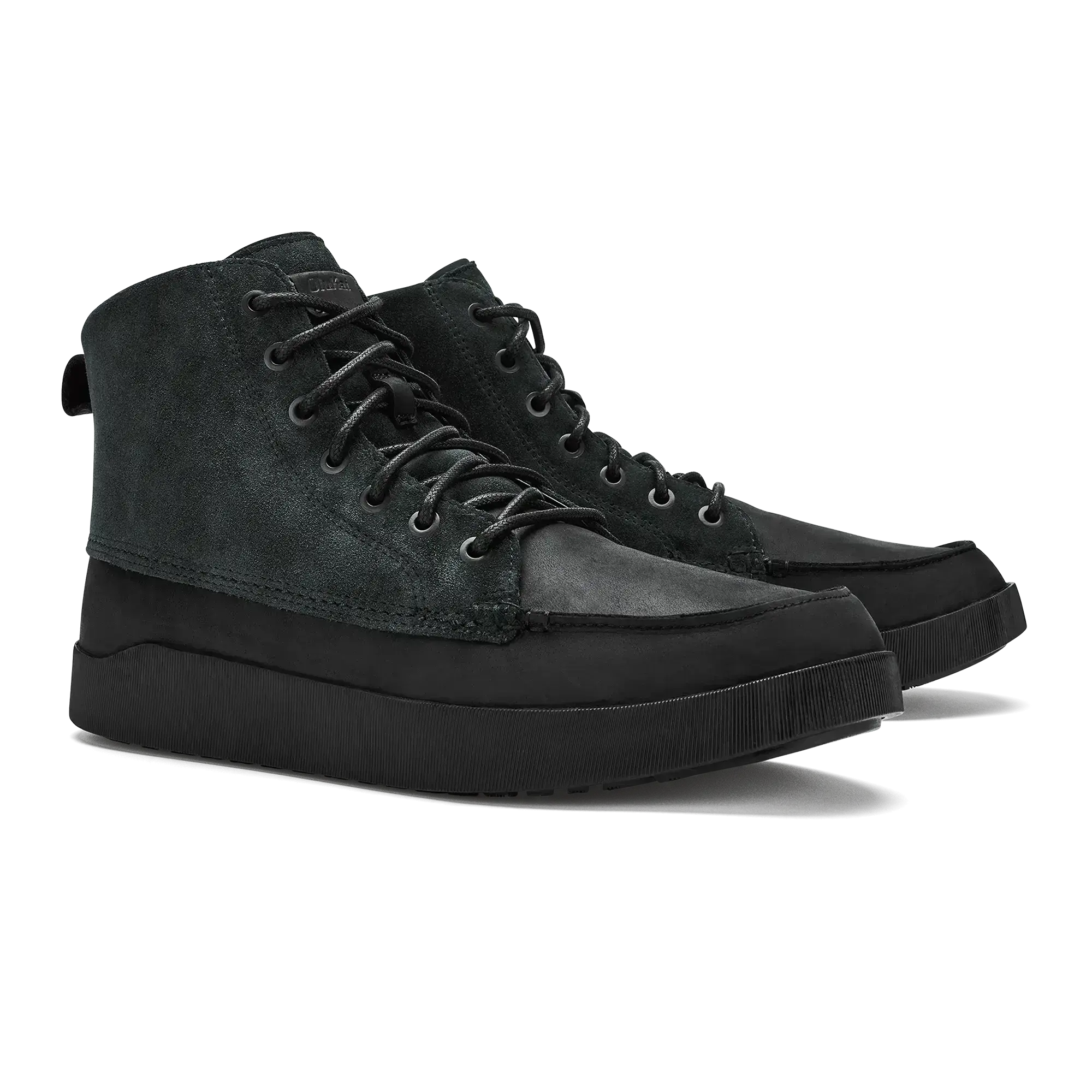 M lina Suede Men's Leather Boots - Lava Rock - Image 5